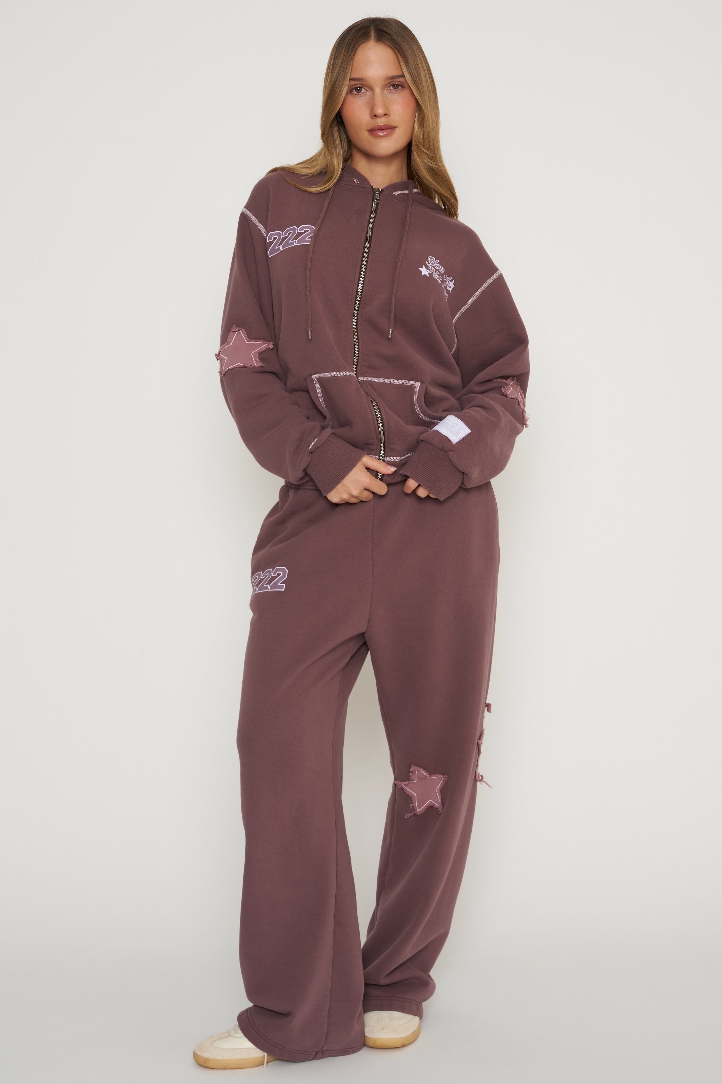 Mayfair x Orebella Finding Yourself Wide Leg Sweatpants