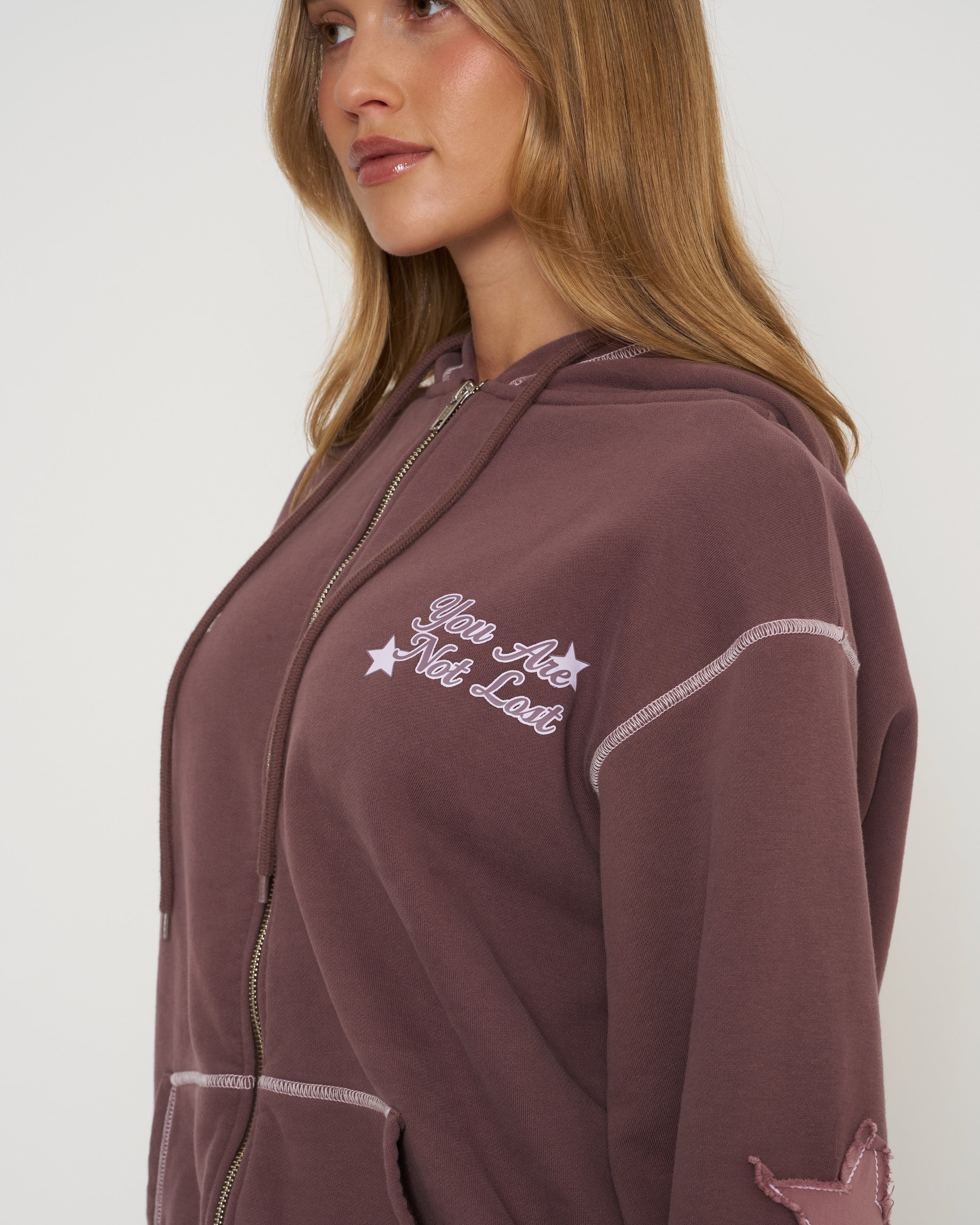 Mayfair x Orebella Finding Yourself Zip-Up Hoodie