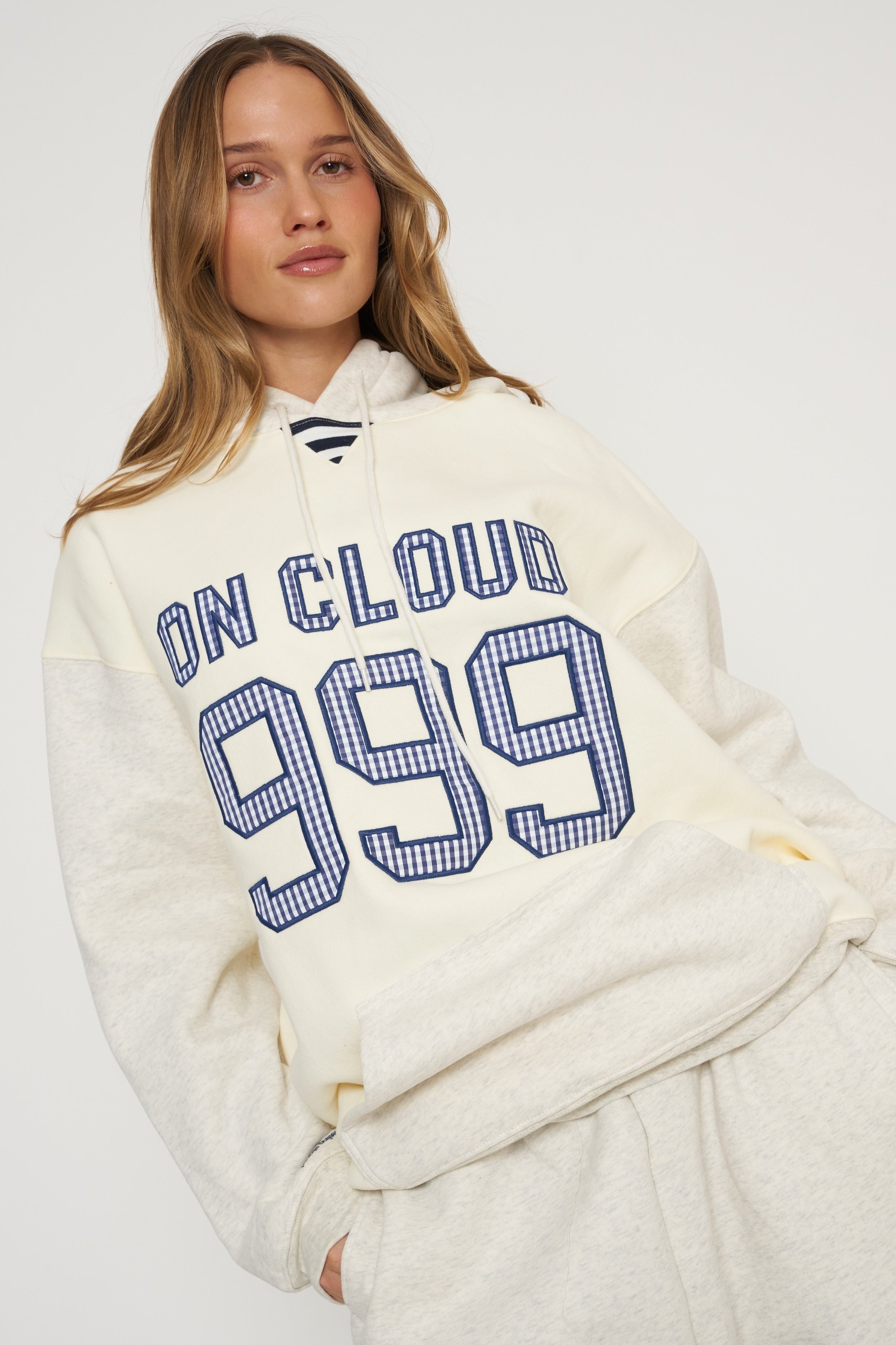 On Cloud Nine Heather Grey Hoodie