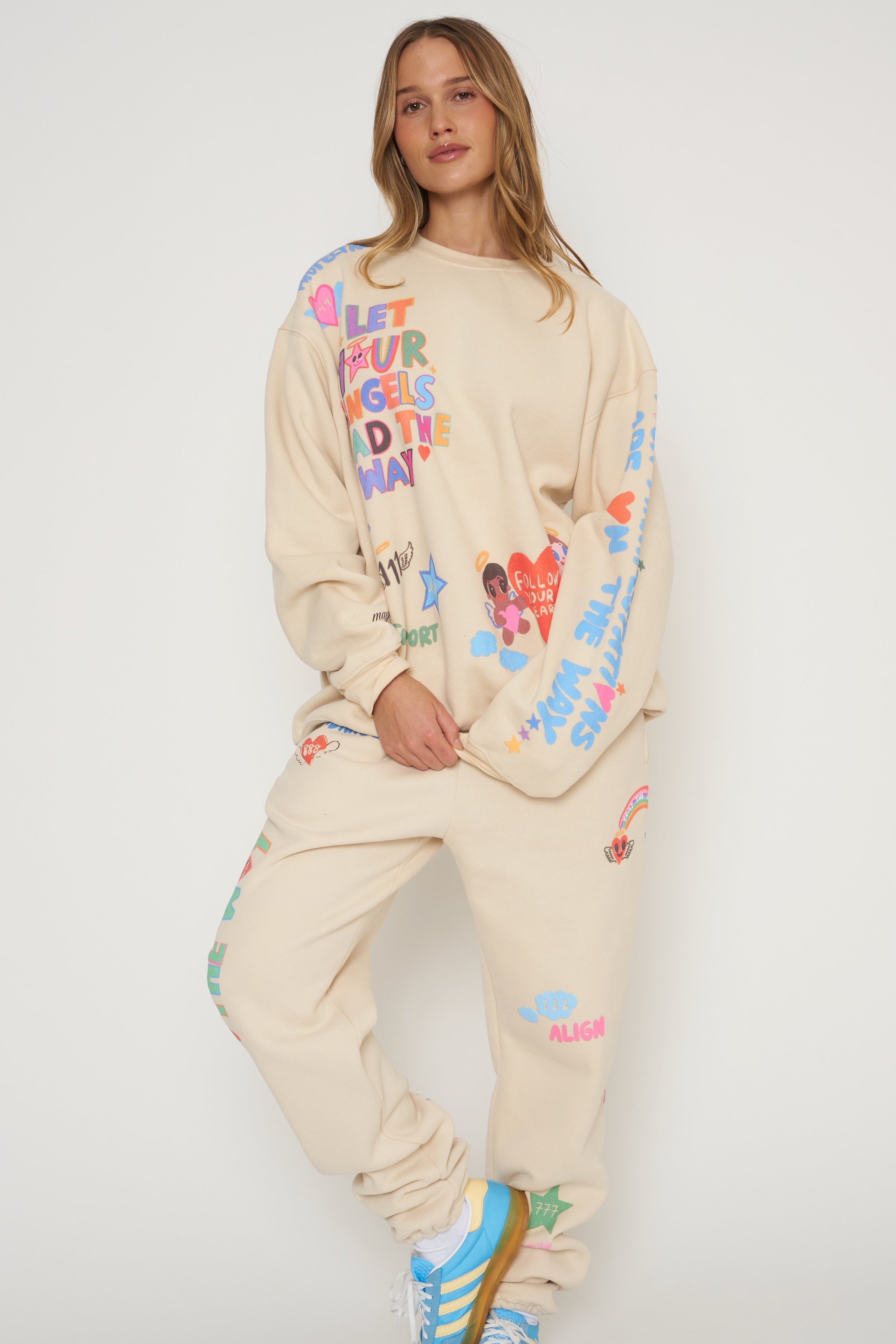 Mayfair x @iscreamcolour Angel Numbers Cloud Sweatpants
