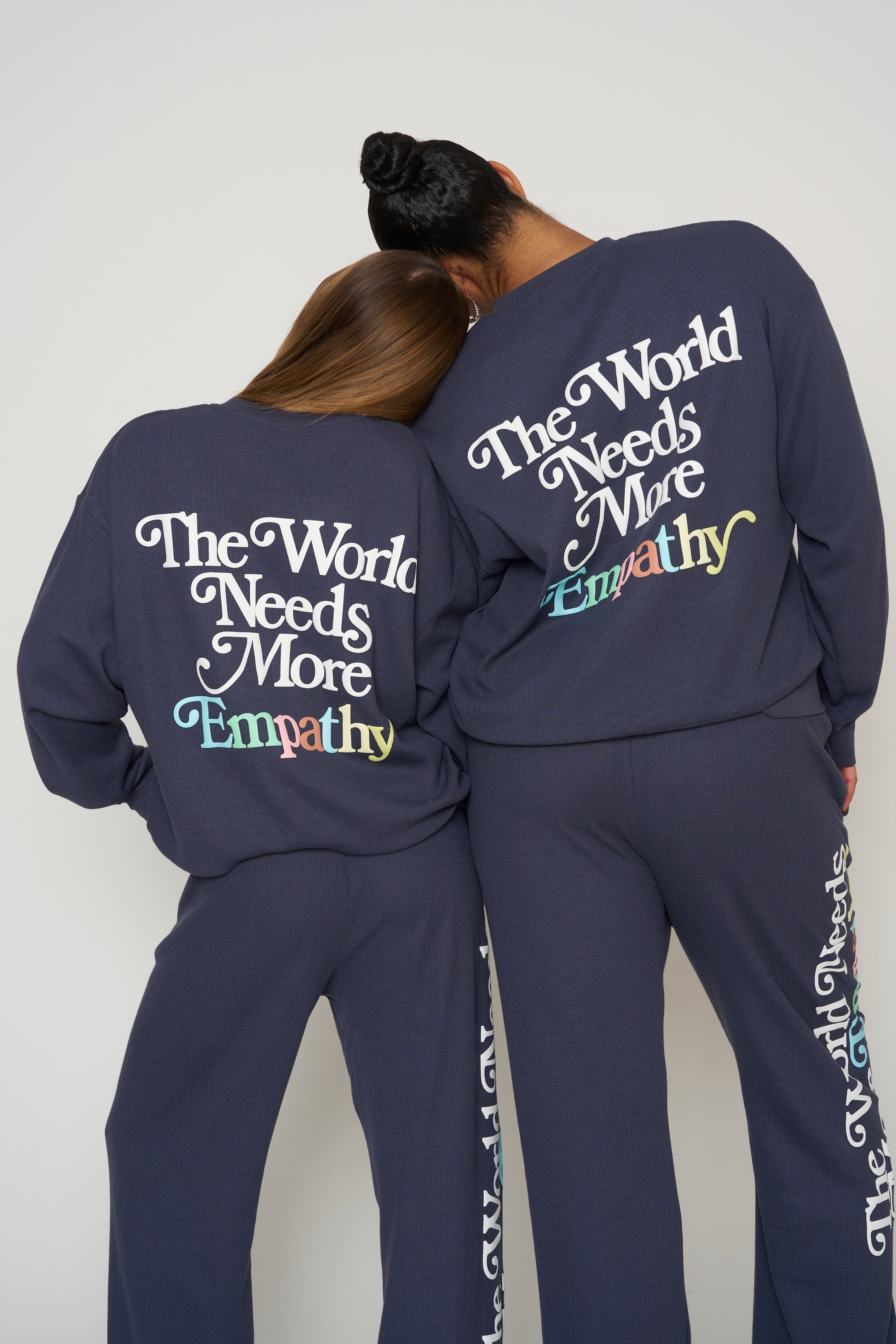 World Needs More Empathy Waffle Classic Crewneck