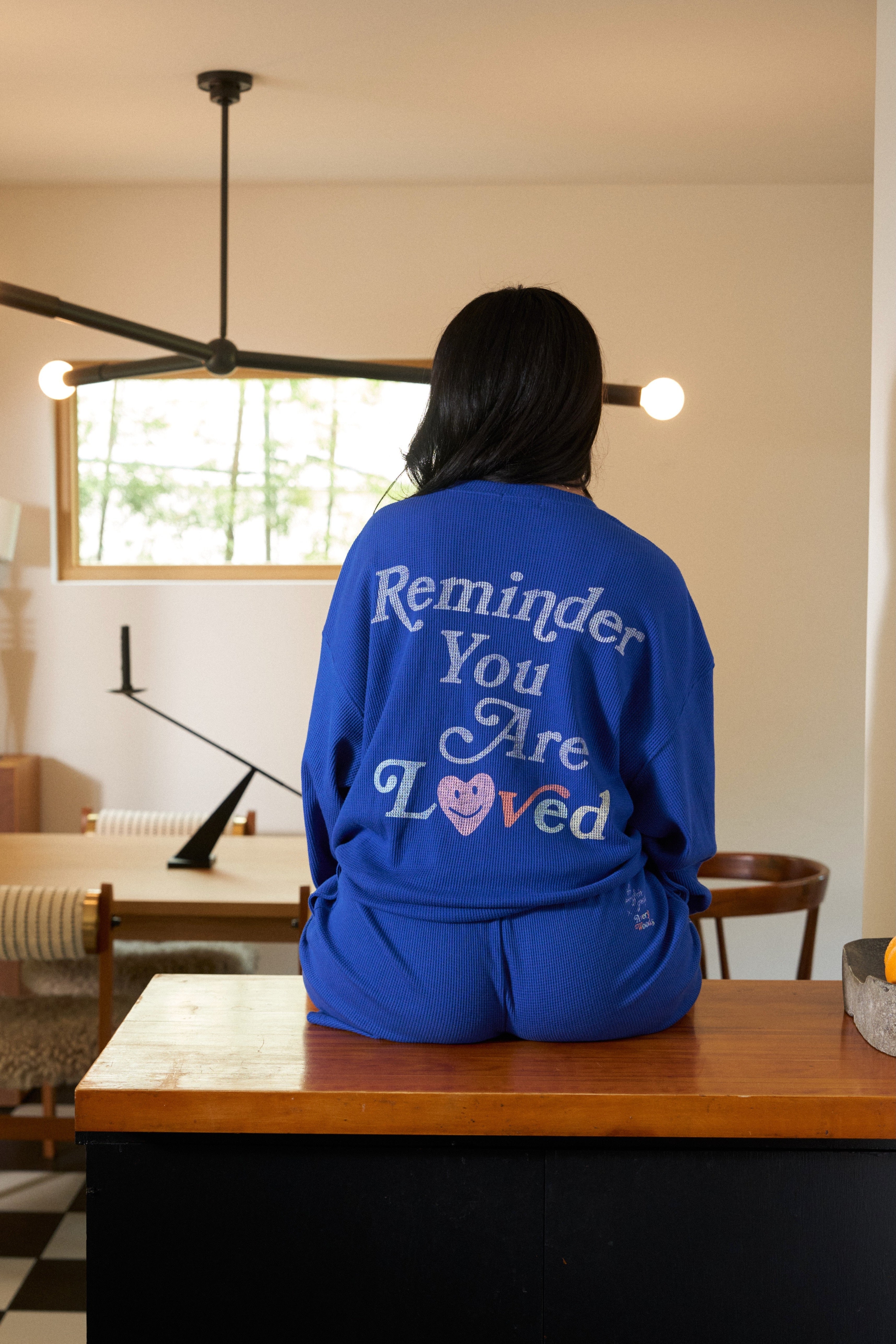 Mayfair X Avery Woods Waffle Crewneck