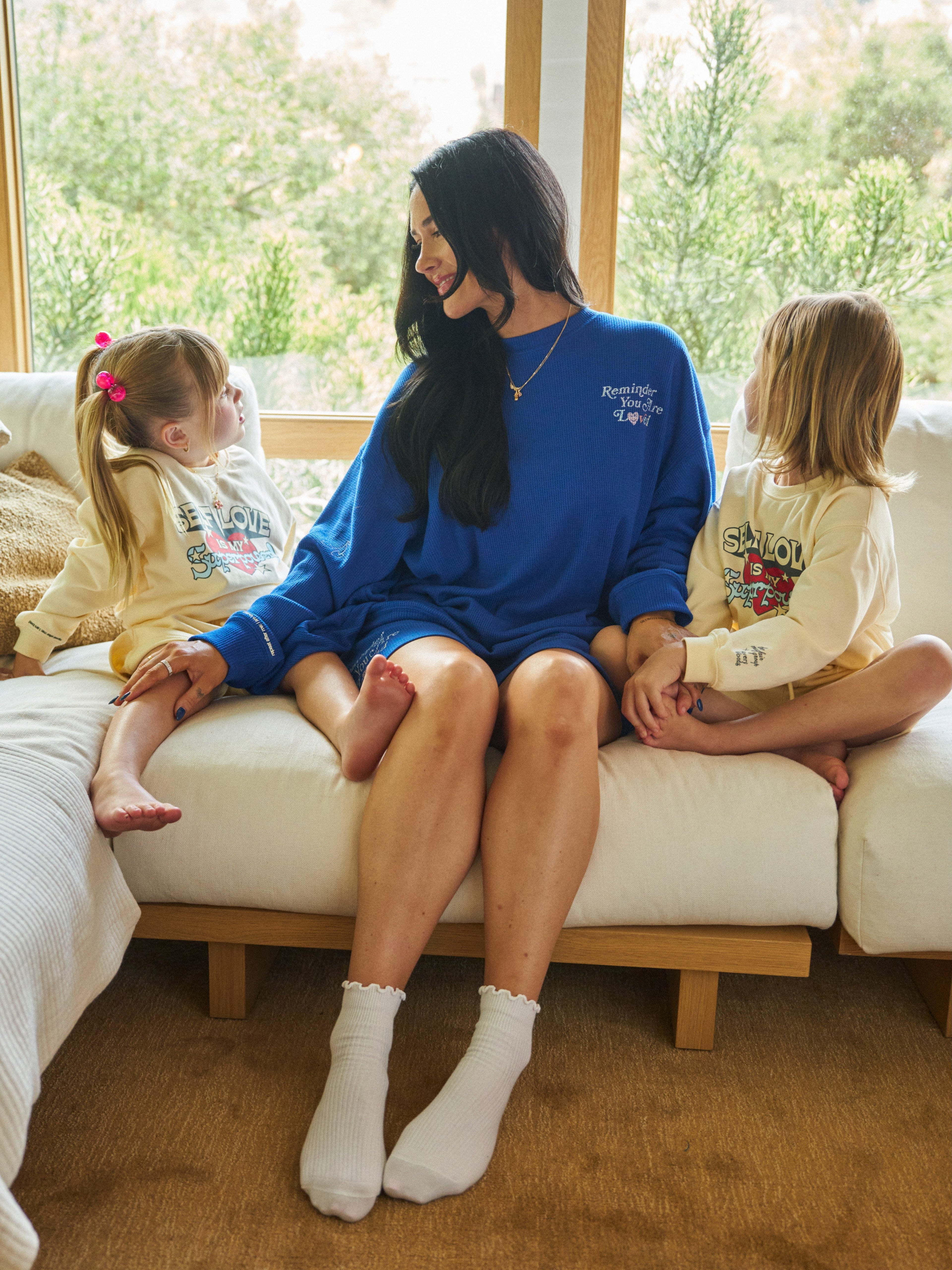 Mayfair X Avery Woods Kids Love Sweatshorts