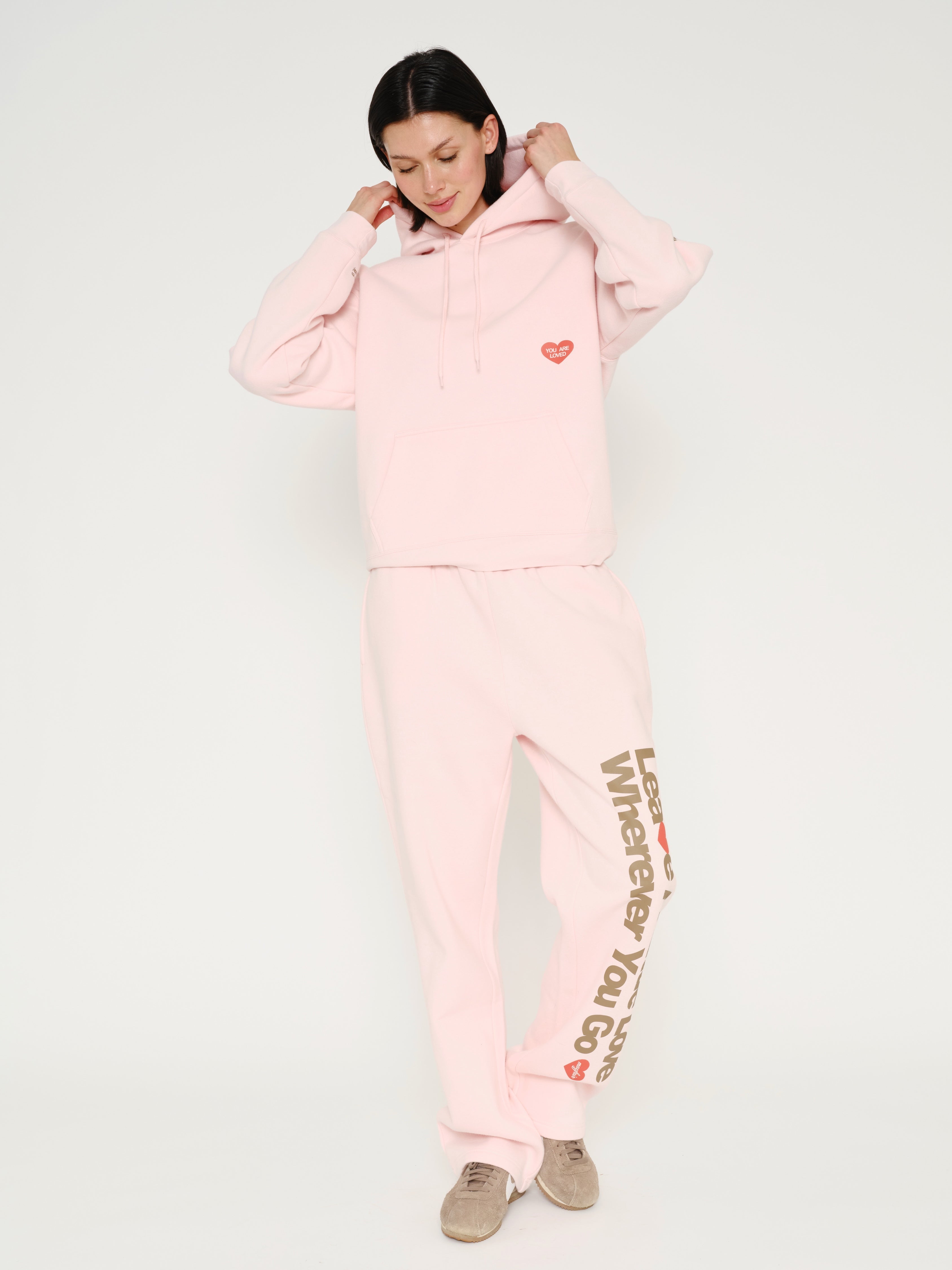 Leave A Little Love Relaxed Hoodie