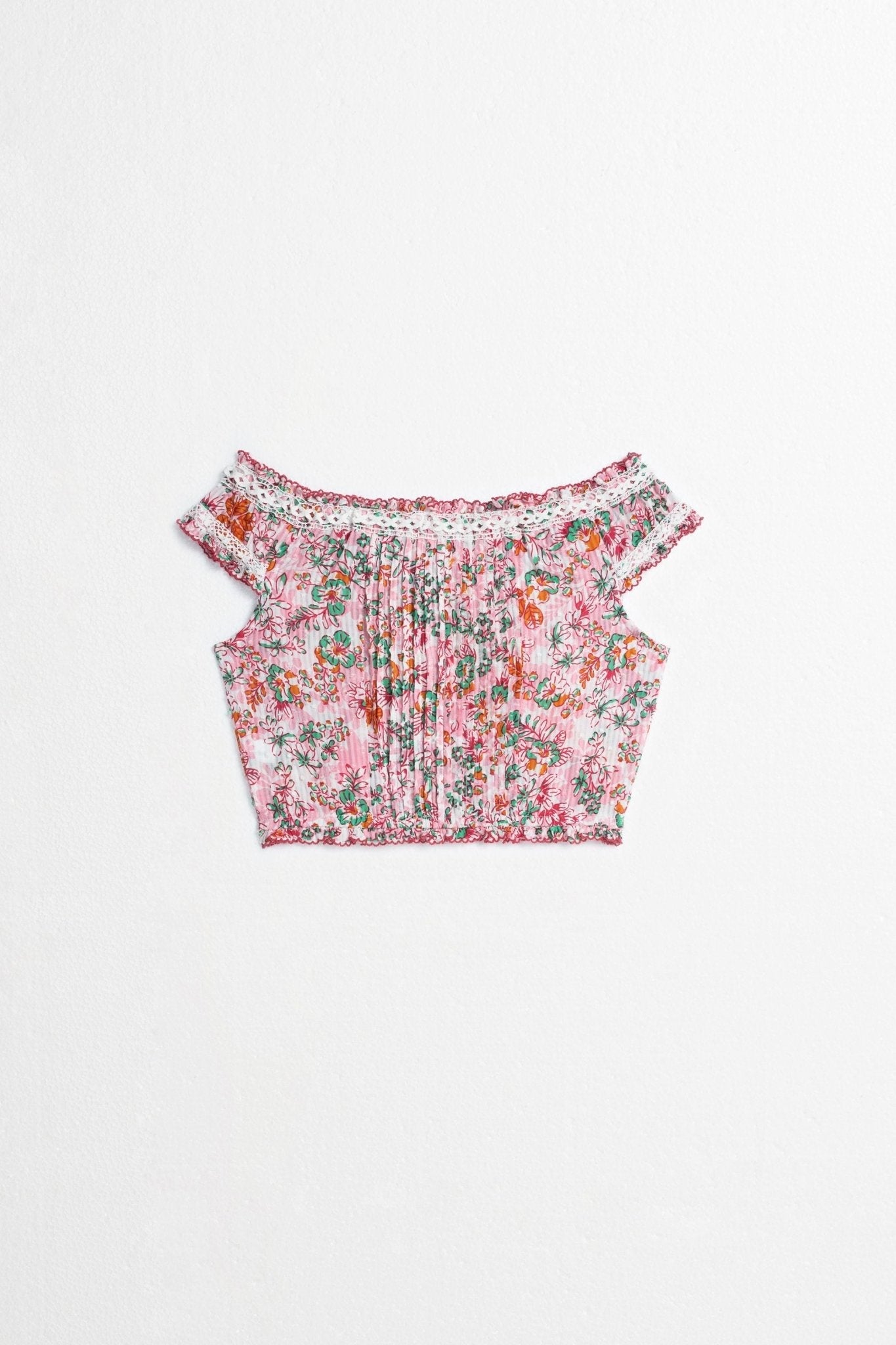 Kids Top Alba - Pink Sweet Liberty - Poupette St Barth