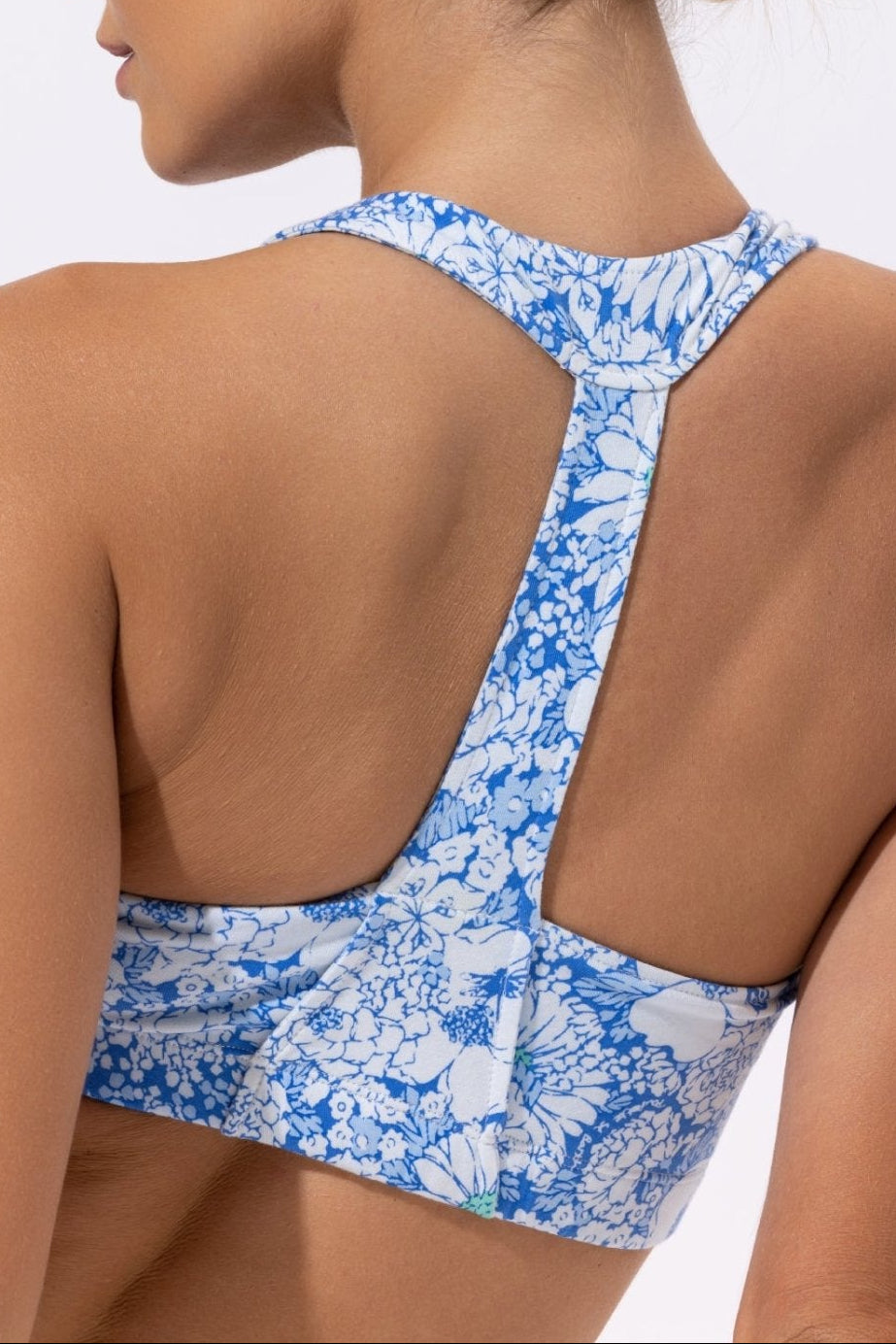 Top Alexia - Blue 70's Mid Garden - Poupette St Barth