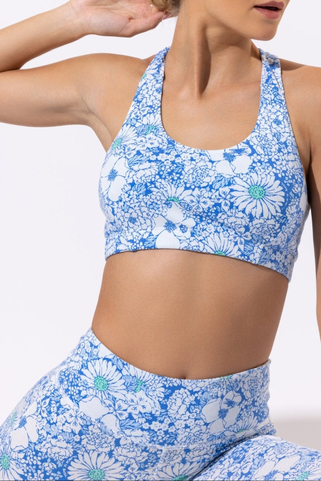 Top Alexia - Blue 70's Mid Garden - Poupette St Barth