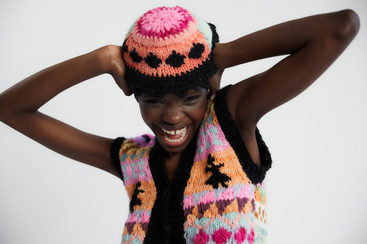 Lola Wool Vest | Multi