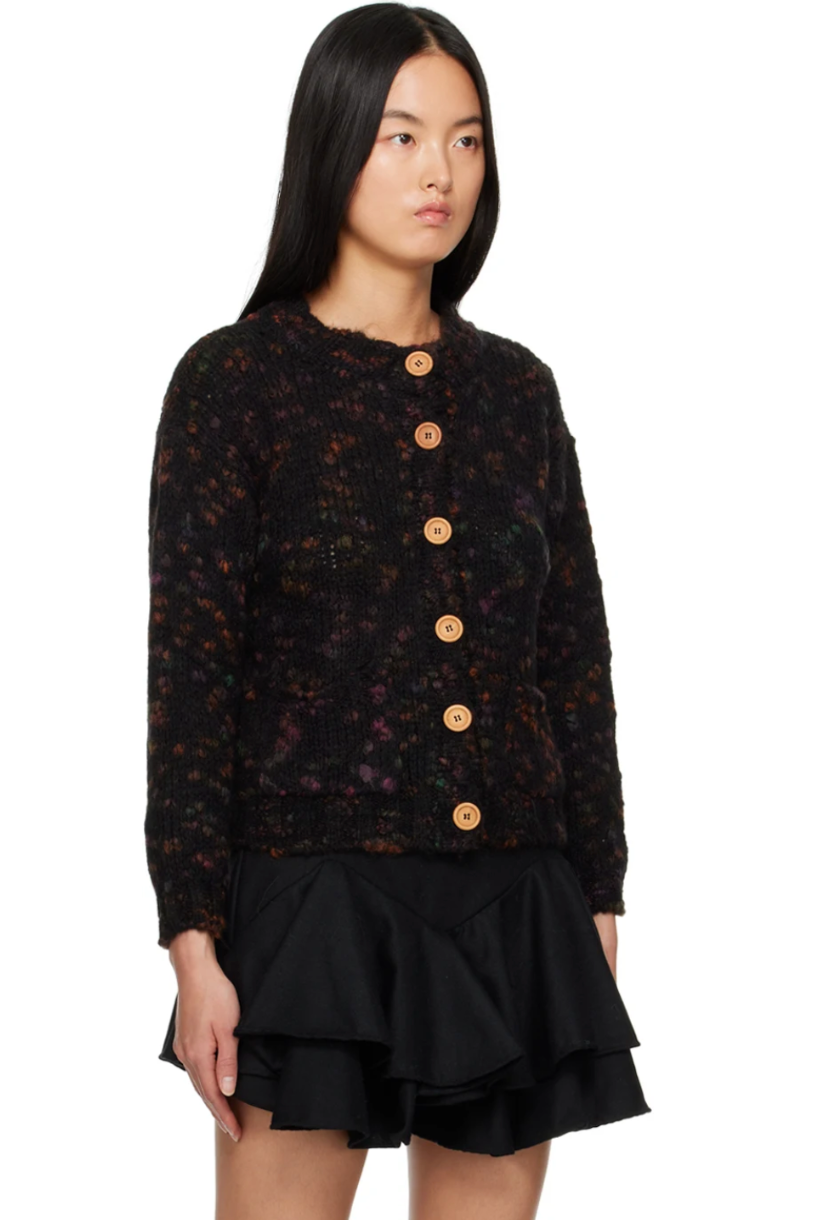 Tea Cardigan | Black