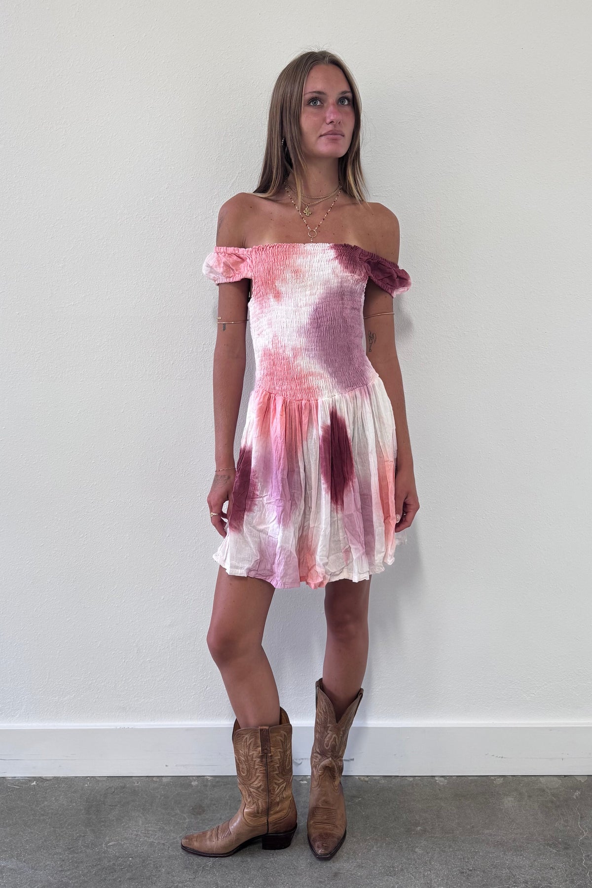 Tie Dye Beatrice Mini Dress