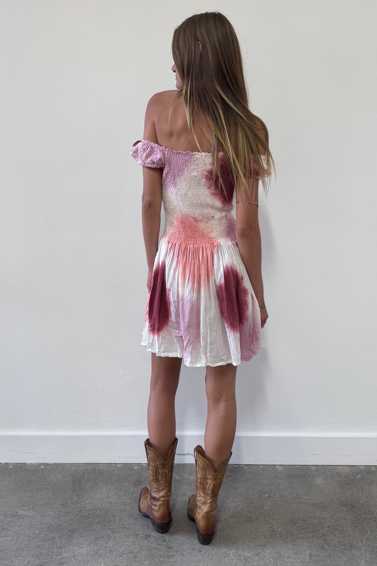 Tie Dye Beatrice Mini Dress