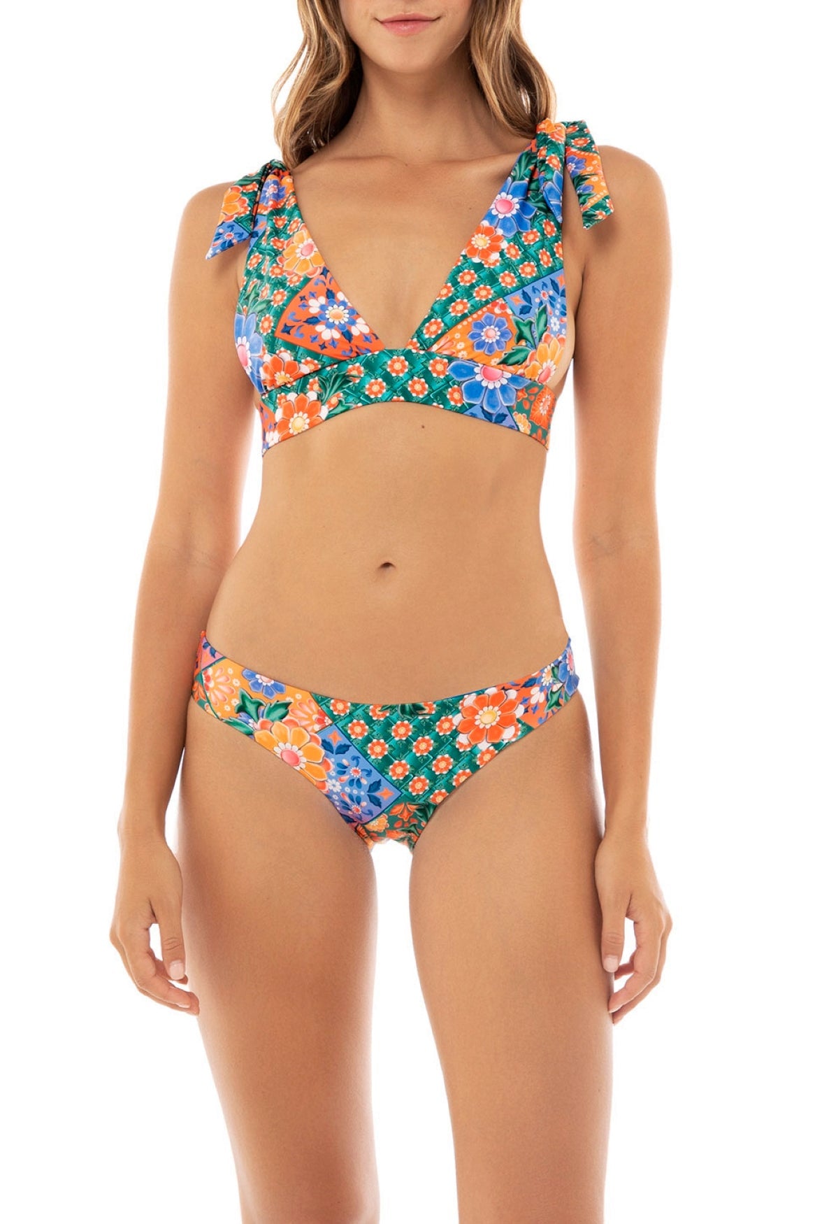 Audrey Bikini Bottom | Tile