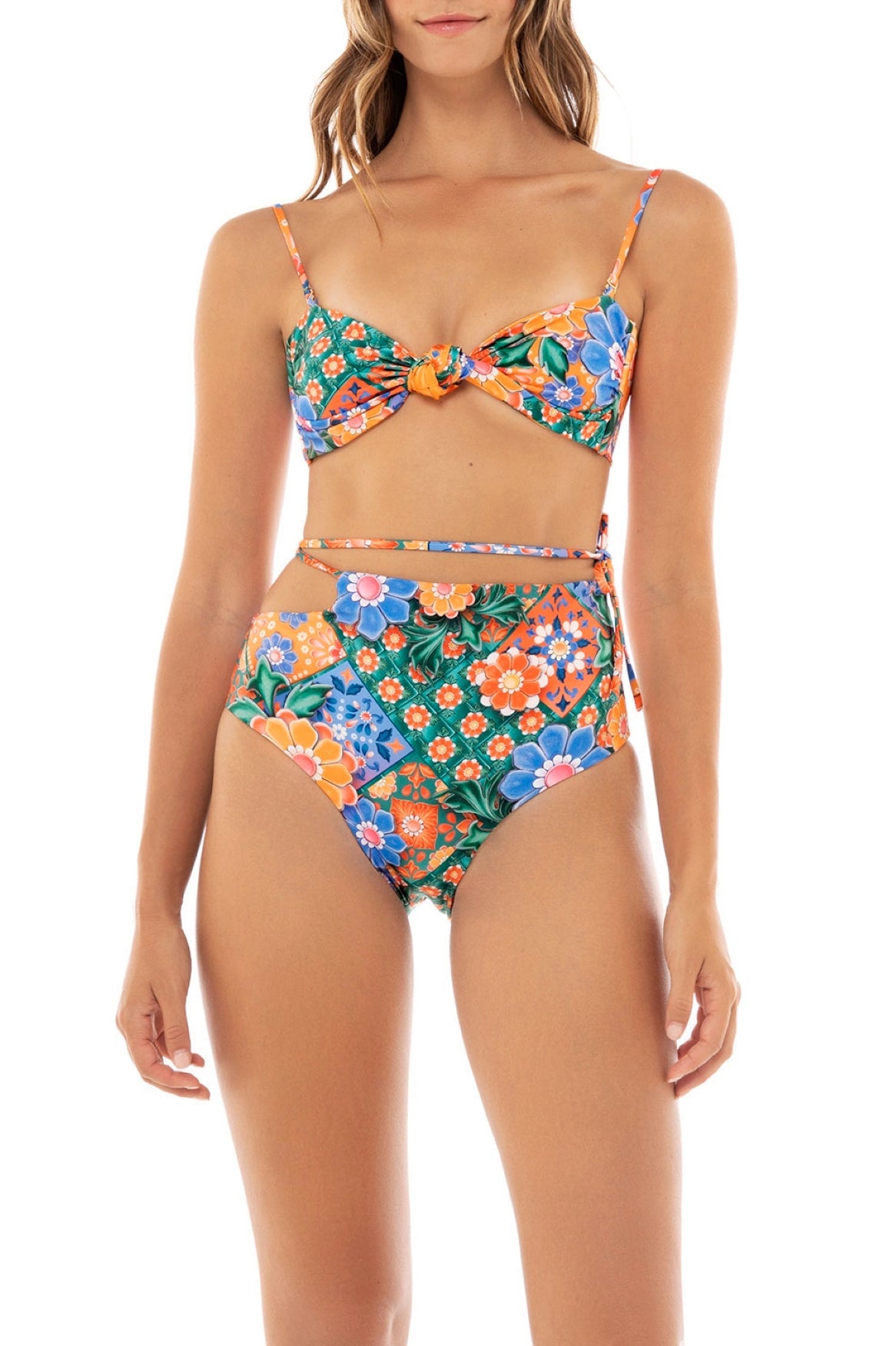 Glenda Bikini Bottom | Tile