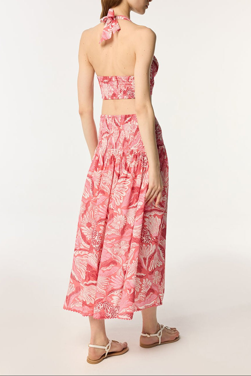 Top Carla - Pink Tiger Lily - Poupette St Barth