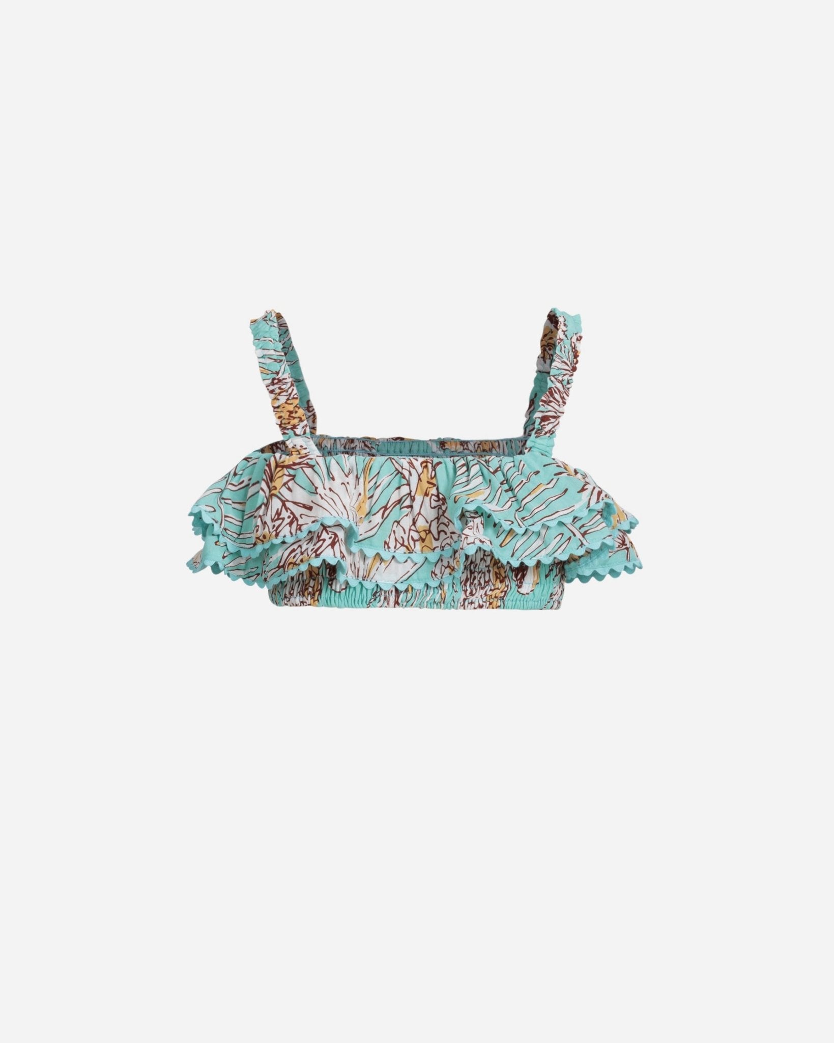 Top Chiara for girls - Mint Karibia - Poupette St Barth