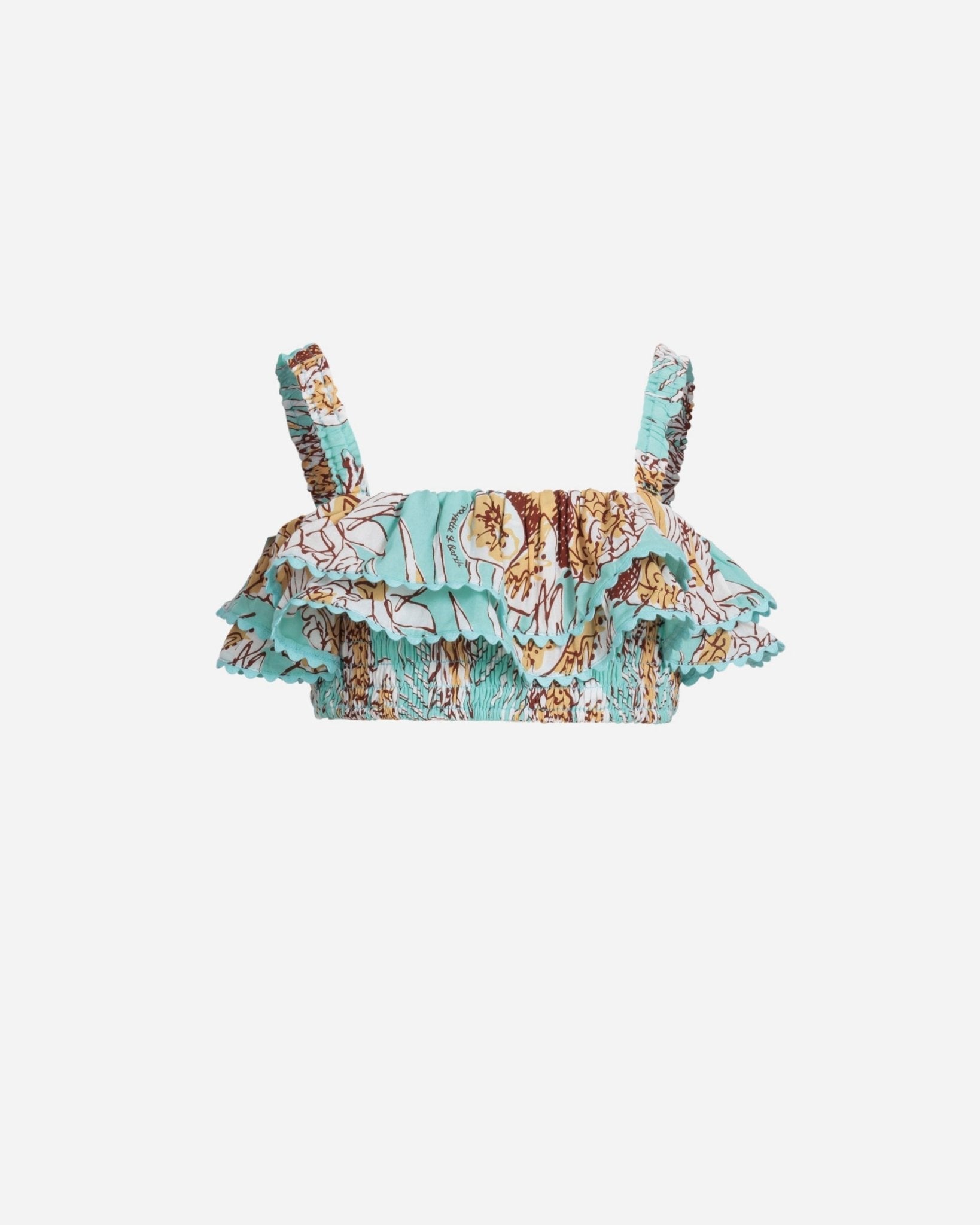 Top Chiara for girls - Mint Karibia - Poupette St Barth