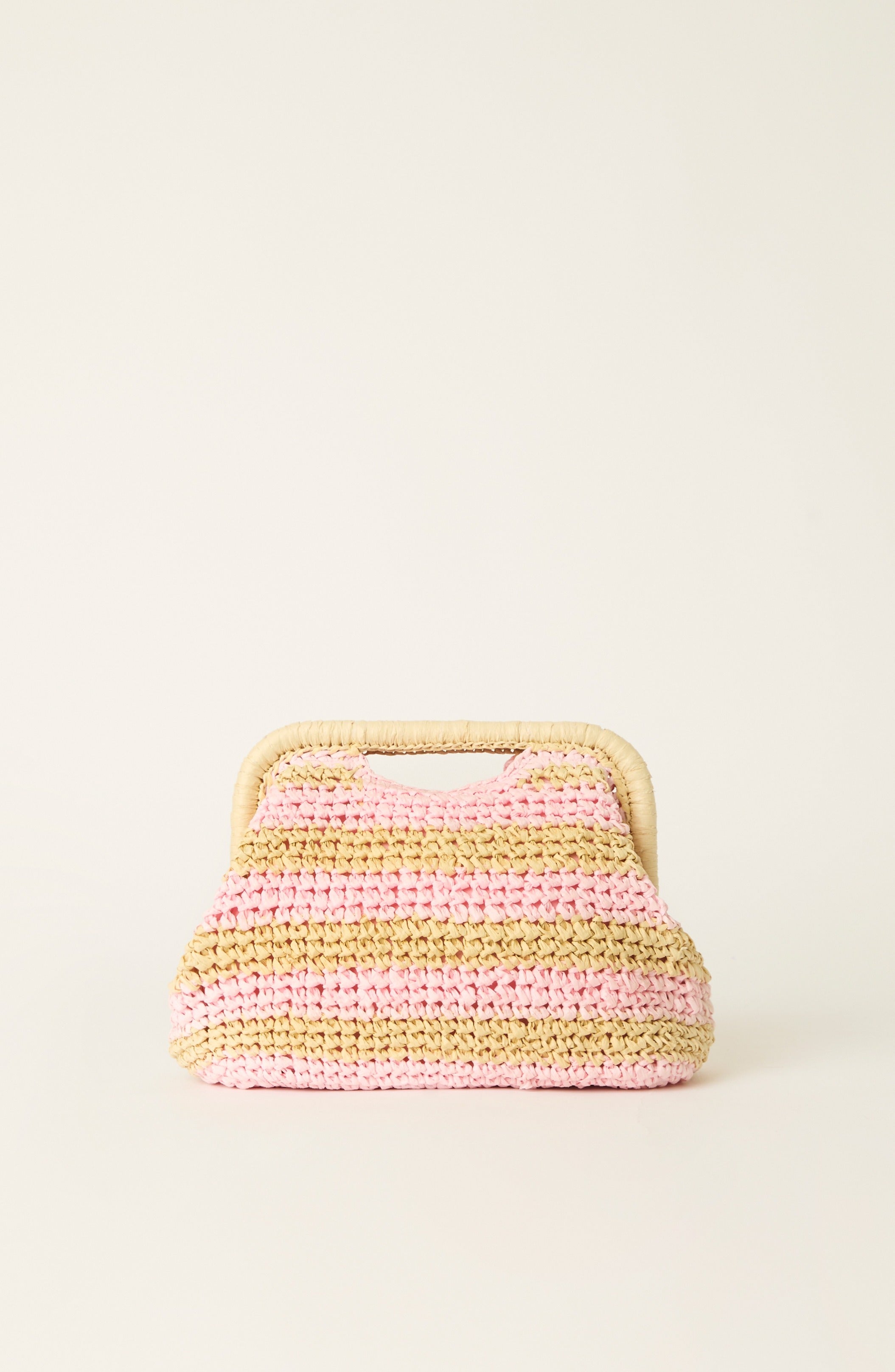 Torino Clutch | Natural/petal