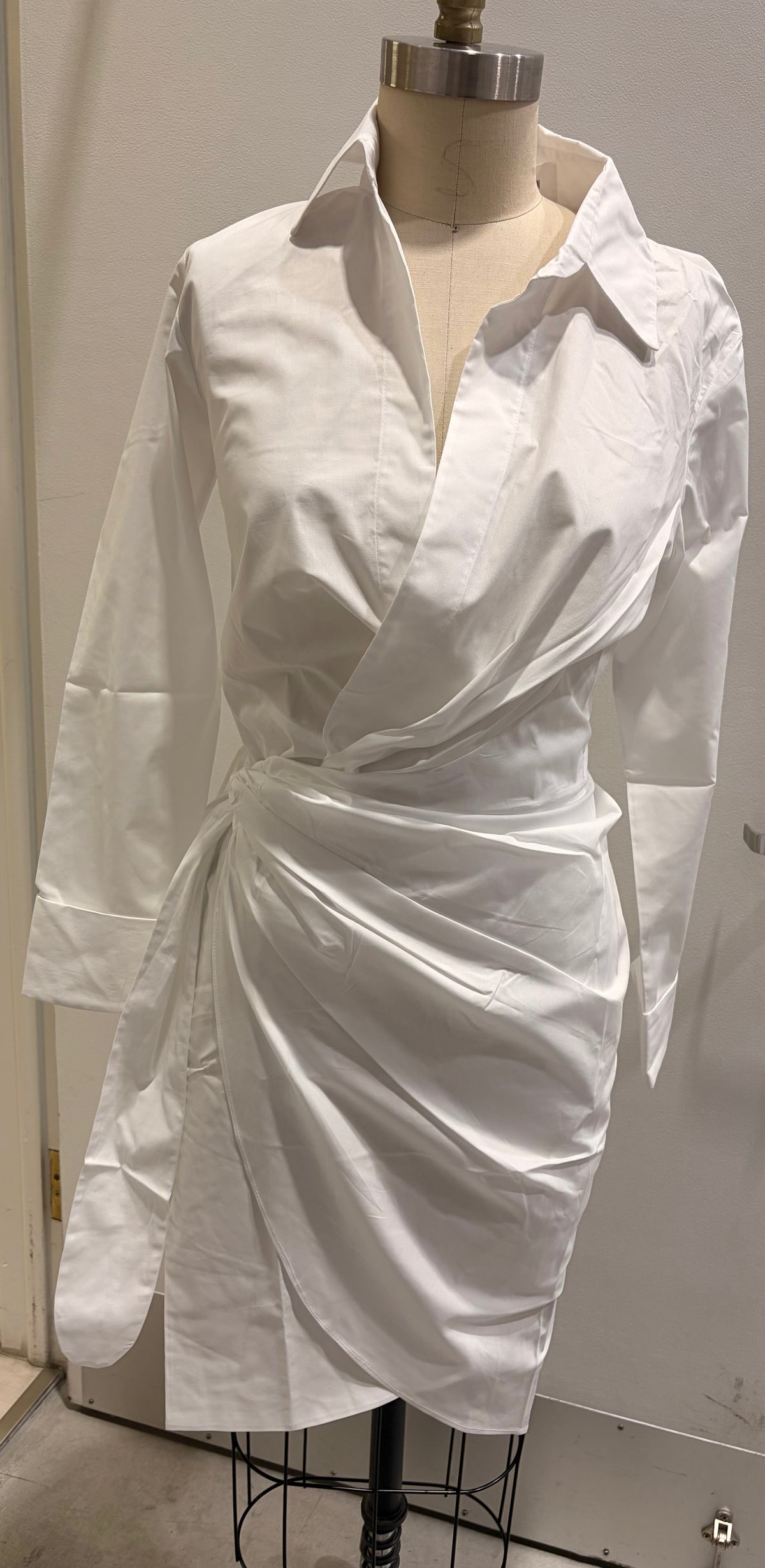 Valentina Wrap Dress (White)