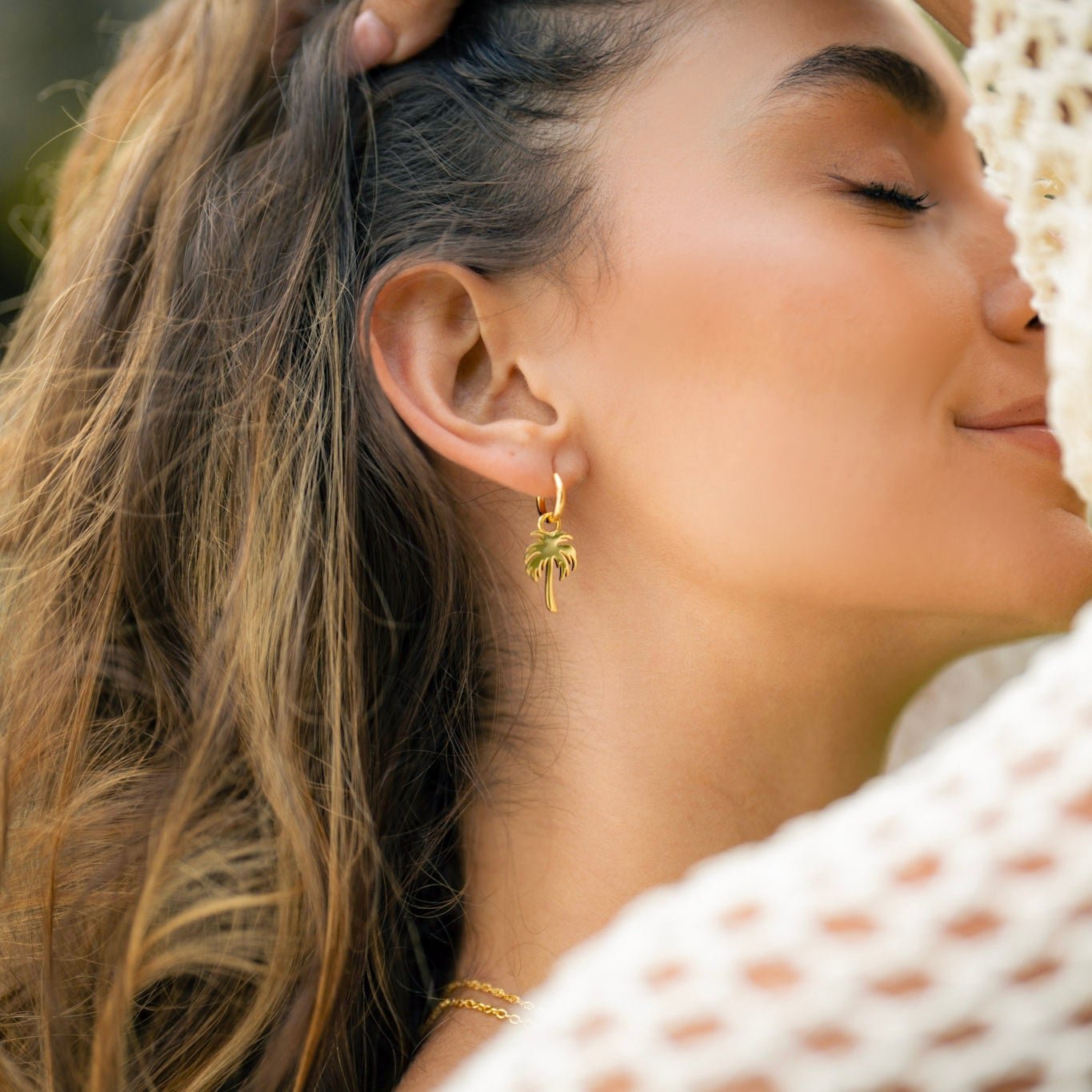 Bali Palms Earrings