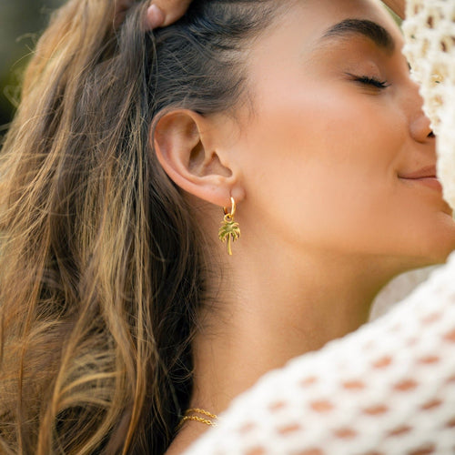Bali Palms Earrings