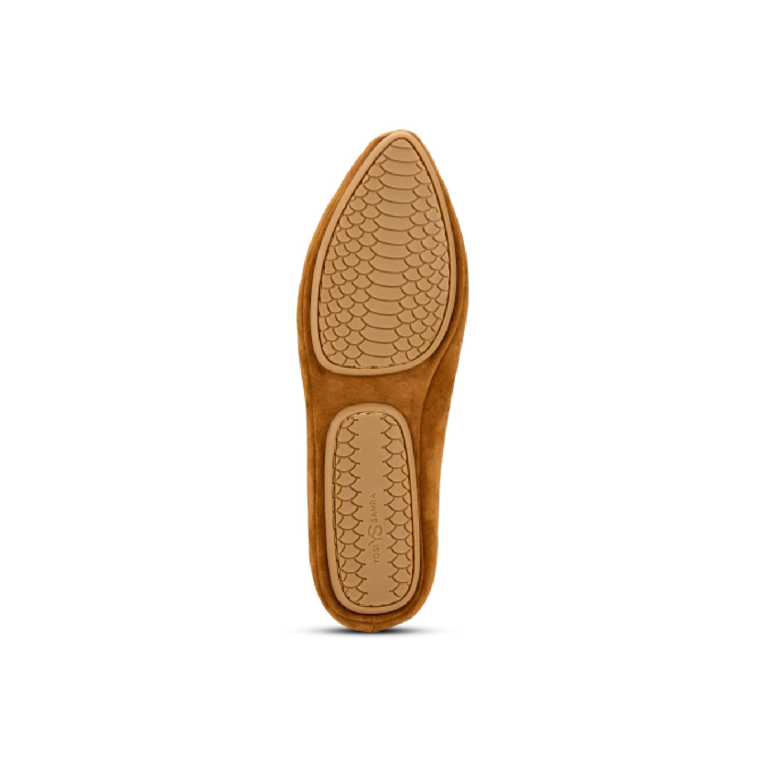 Vivina Loafer in Whiskey Suede - Yosi Samra  - Women's Flats