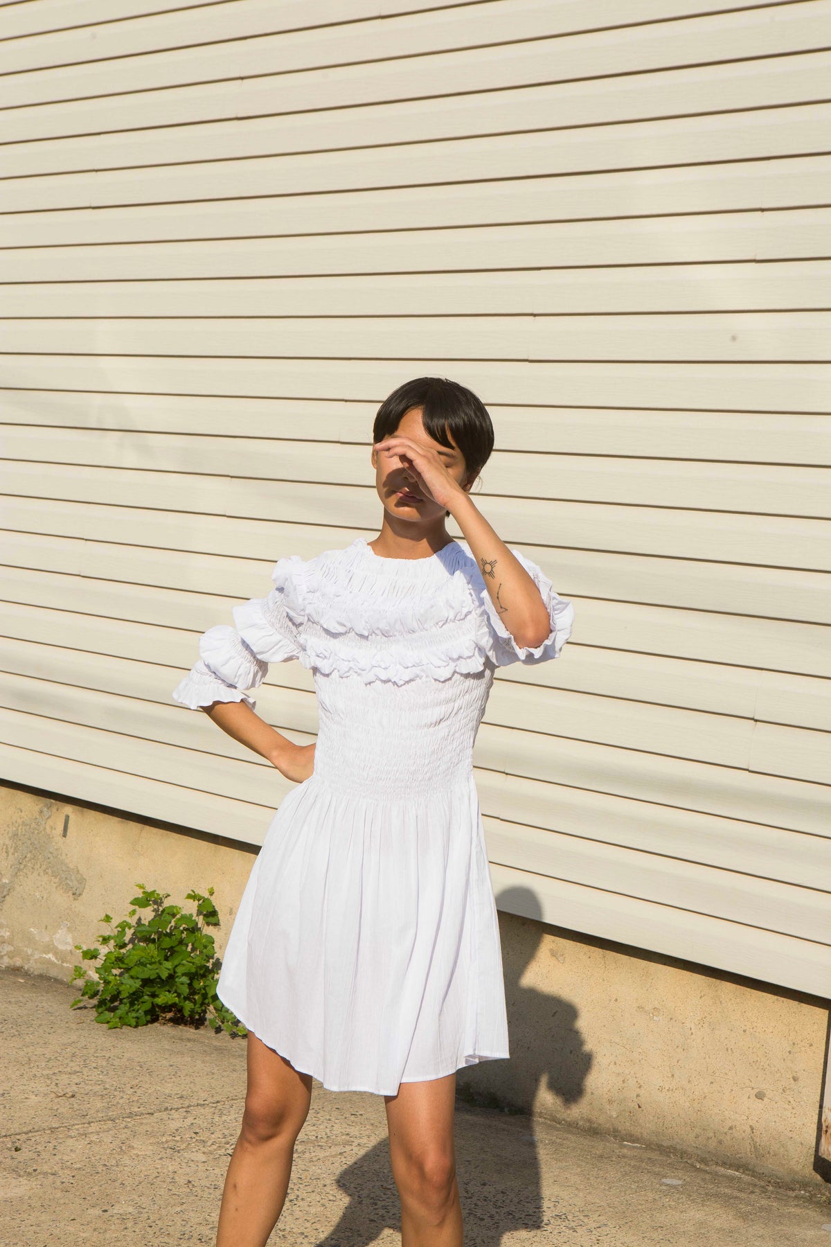 Capri Dress | White
