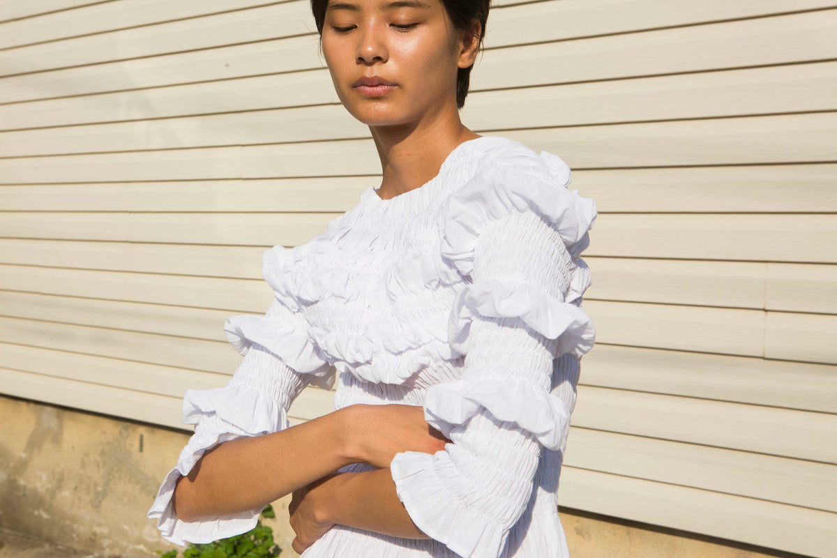 Capri Dress | White