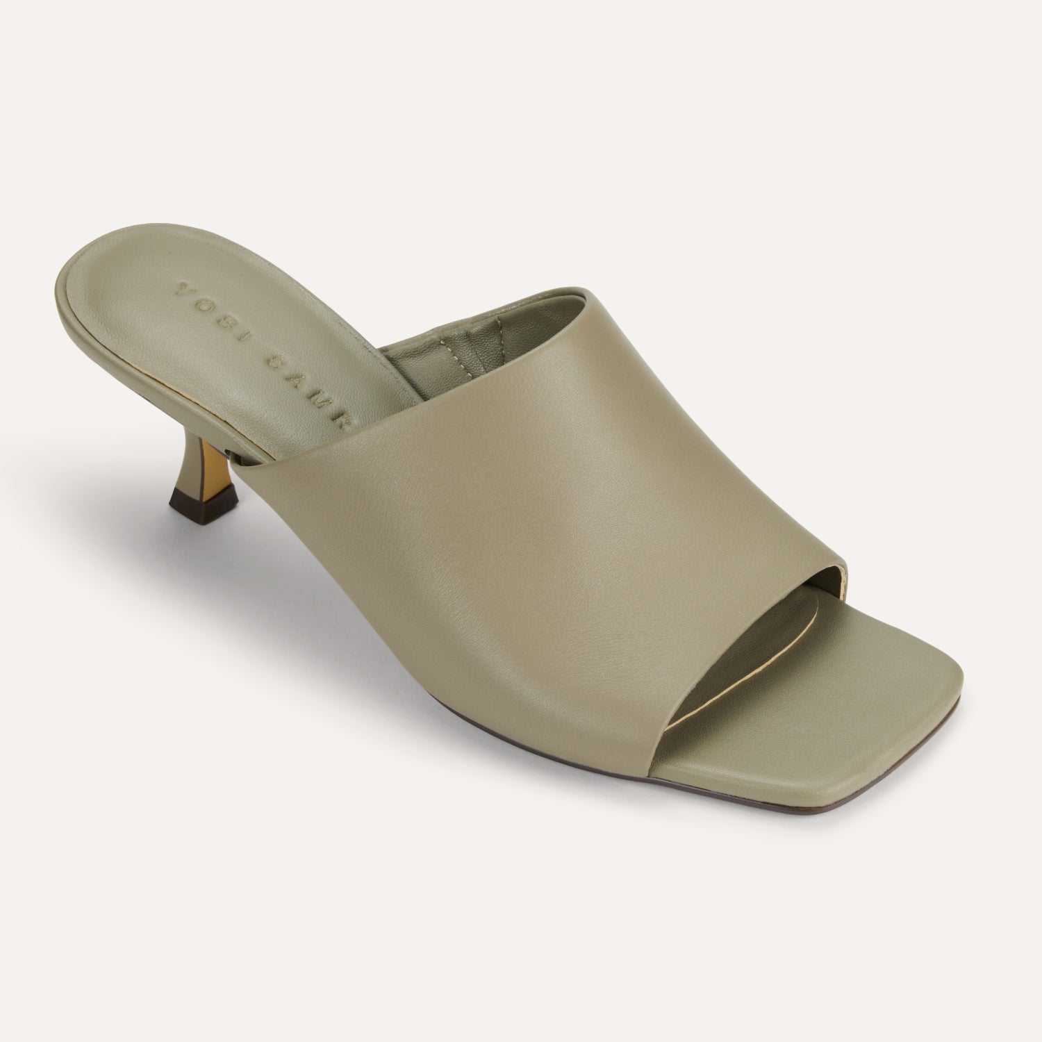 WREN IN TAUPE LEATHER - Yosi Samra  -