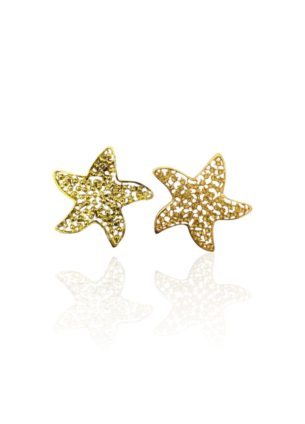 Stella's Golden Starfish Earrings Gold