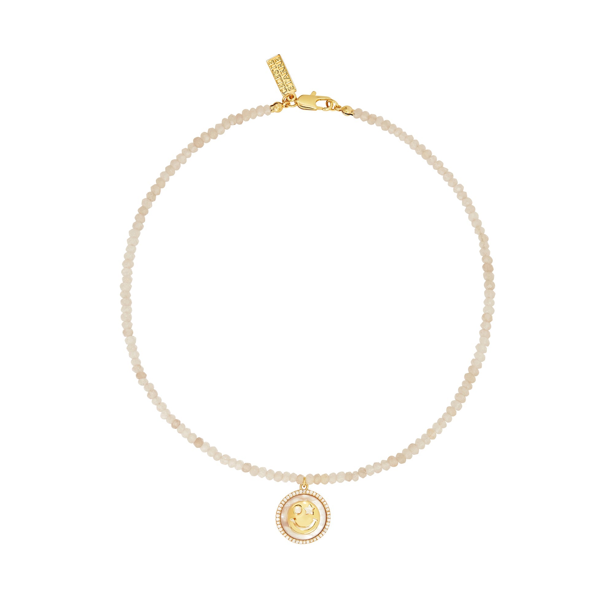 Wink If You Are Happy Sparkle Necklace