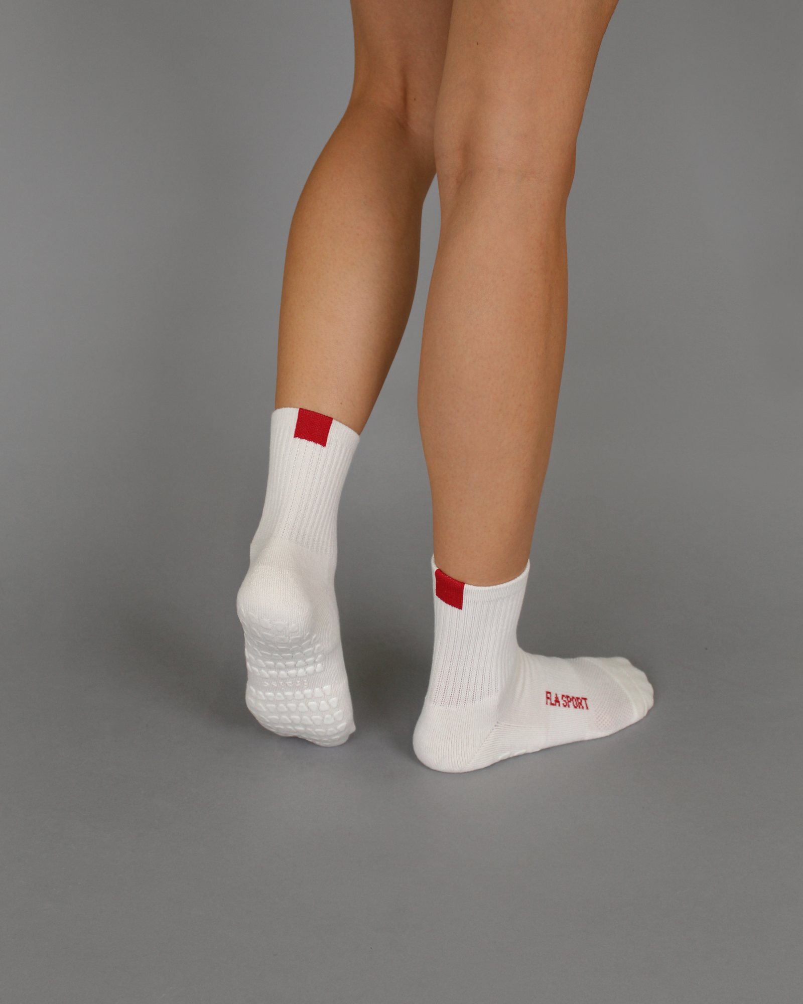 Crimson Sport Grip Sock