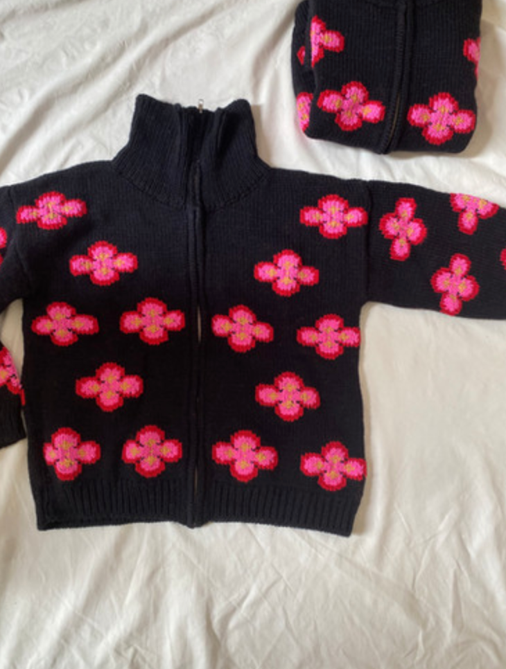 Yoko Knit Cardigan | Black