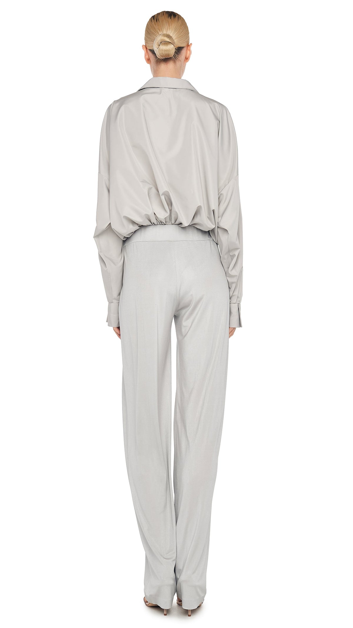 LOW RISE PLEATED TROUSER