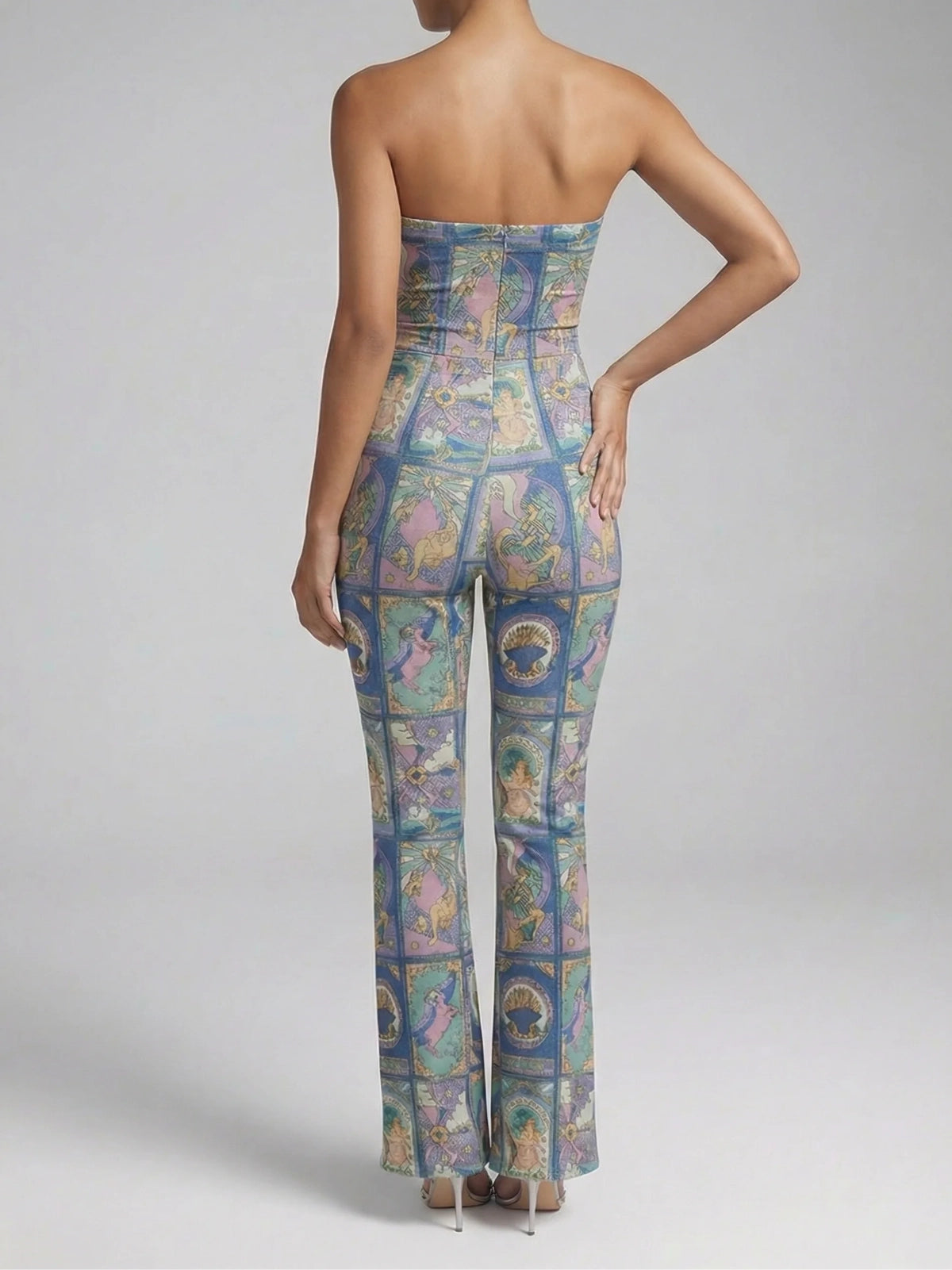 Eden Cut Out Flared Jumpsuit