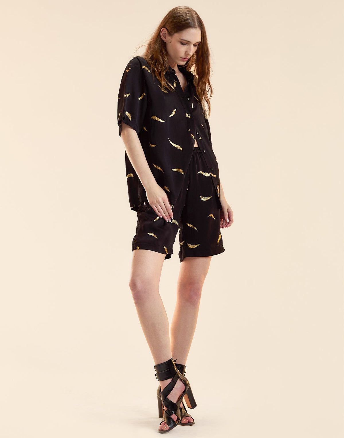 Cynthia Rowley Light as a Feather Camp Shirt