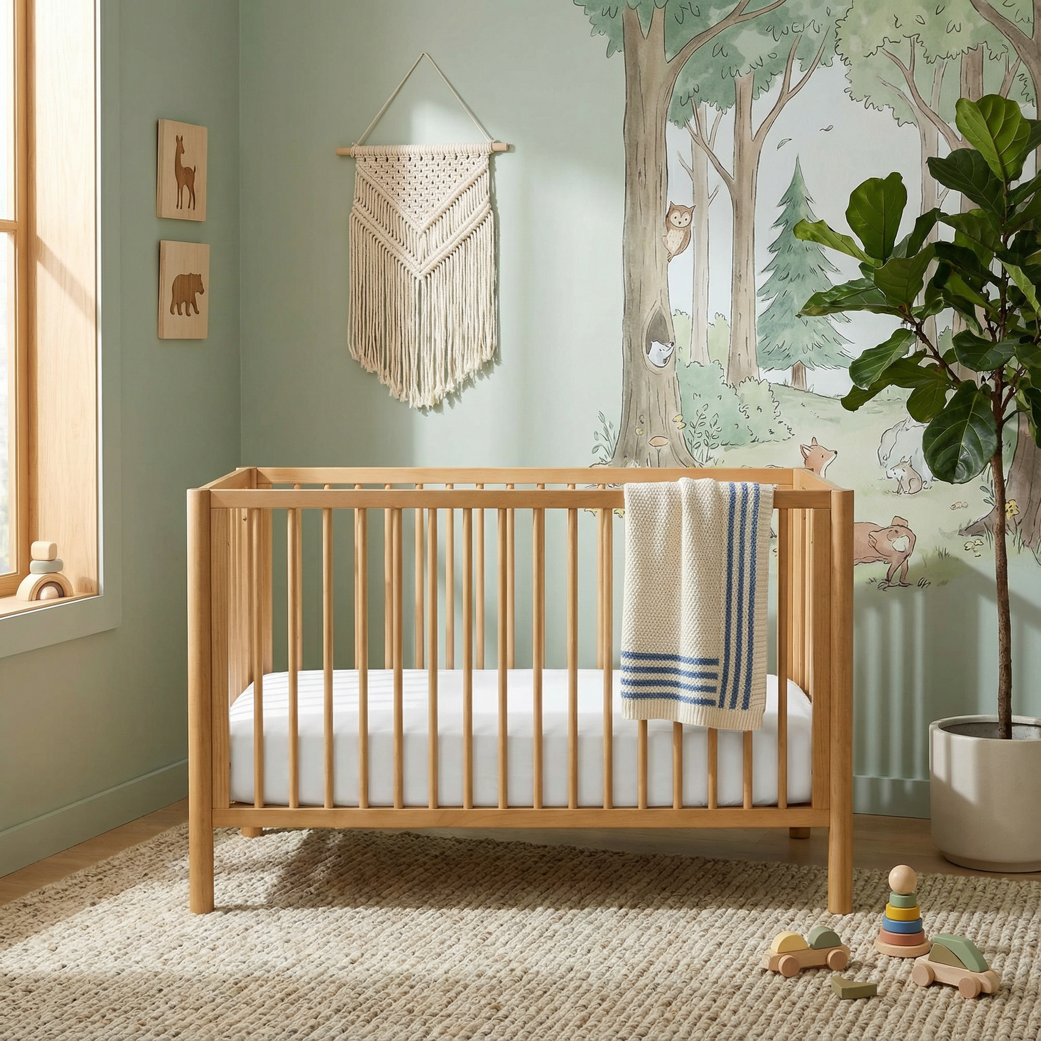 Signature Crib Sheet / Cloud