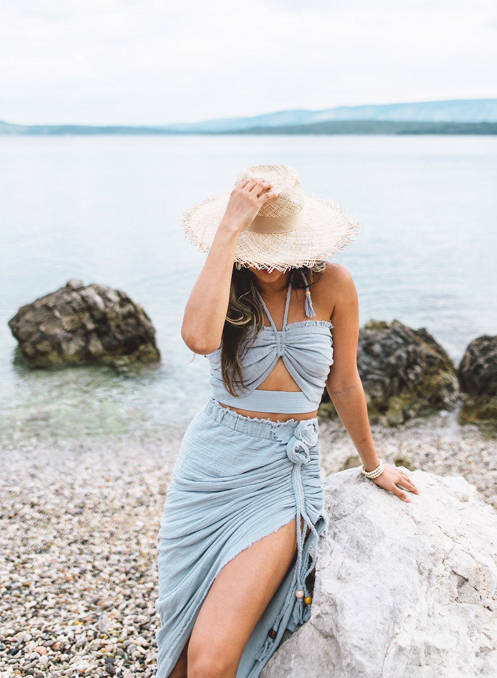 Nova Top (Dusty Blue)