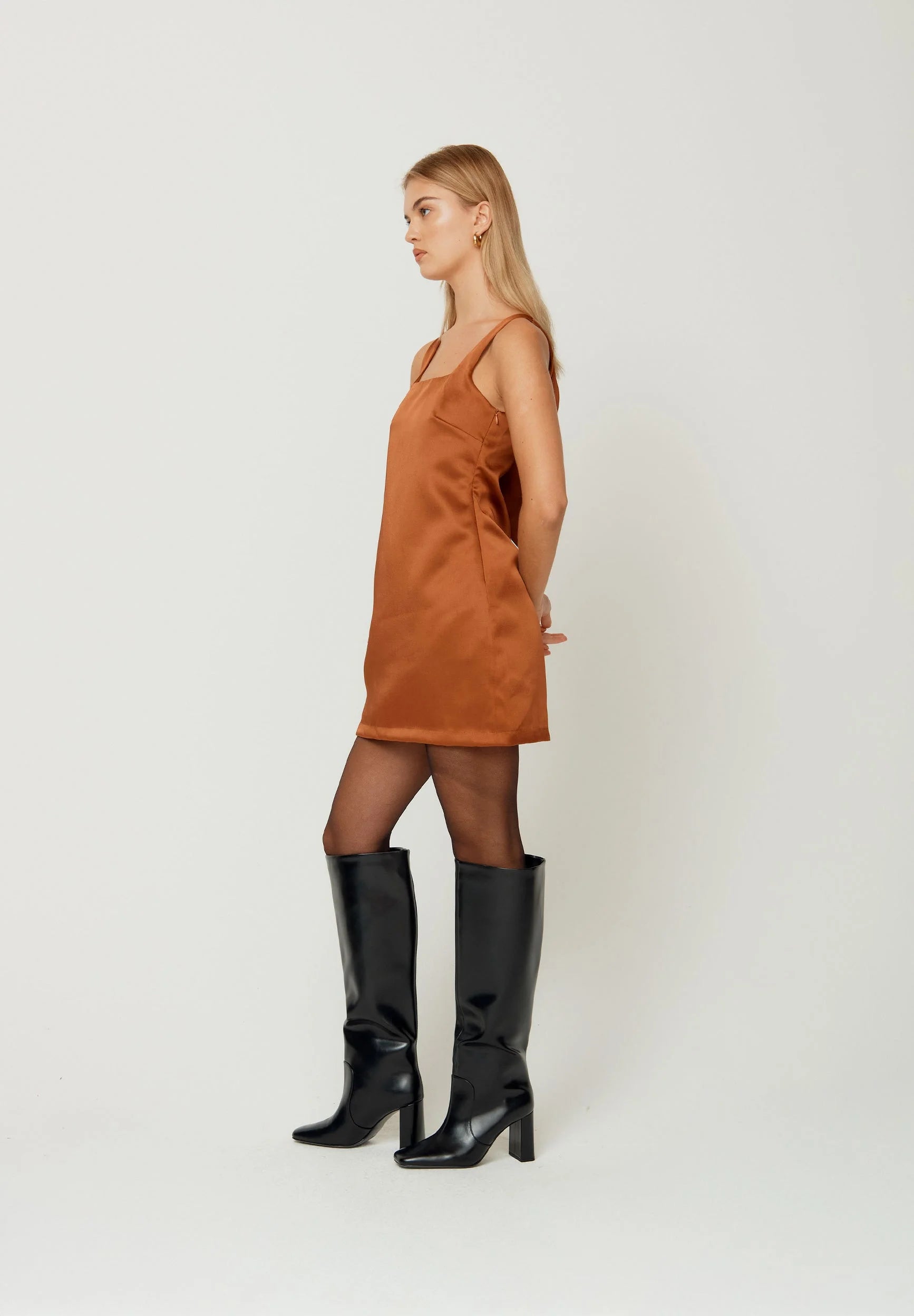 The Mini Satin Shift