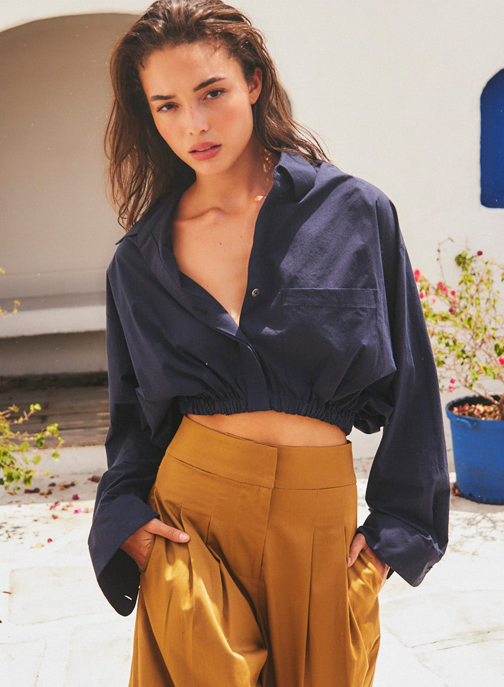 Emery Top (Indigo)
