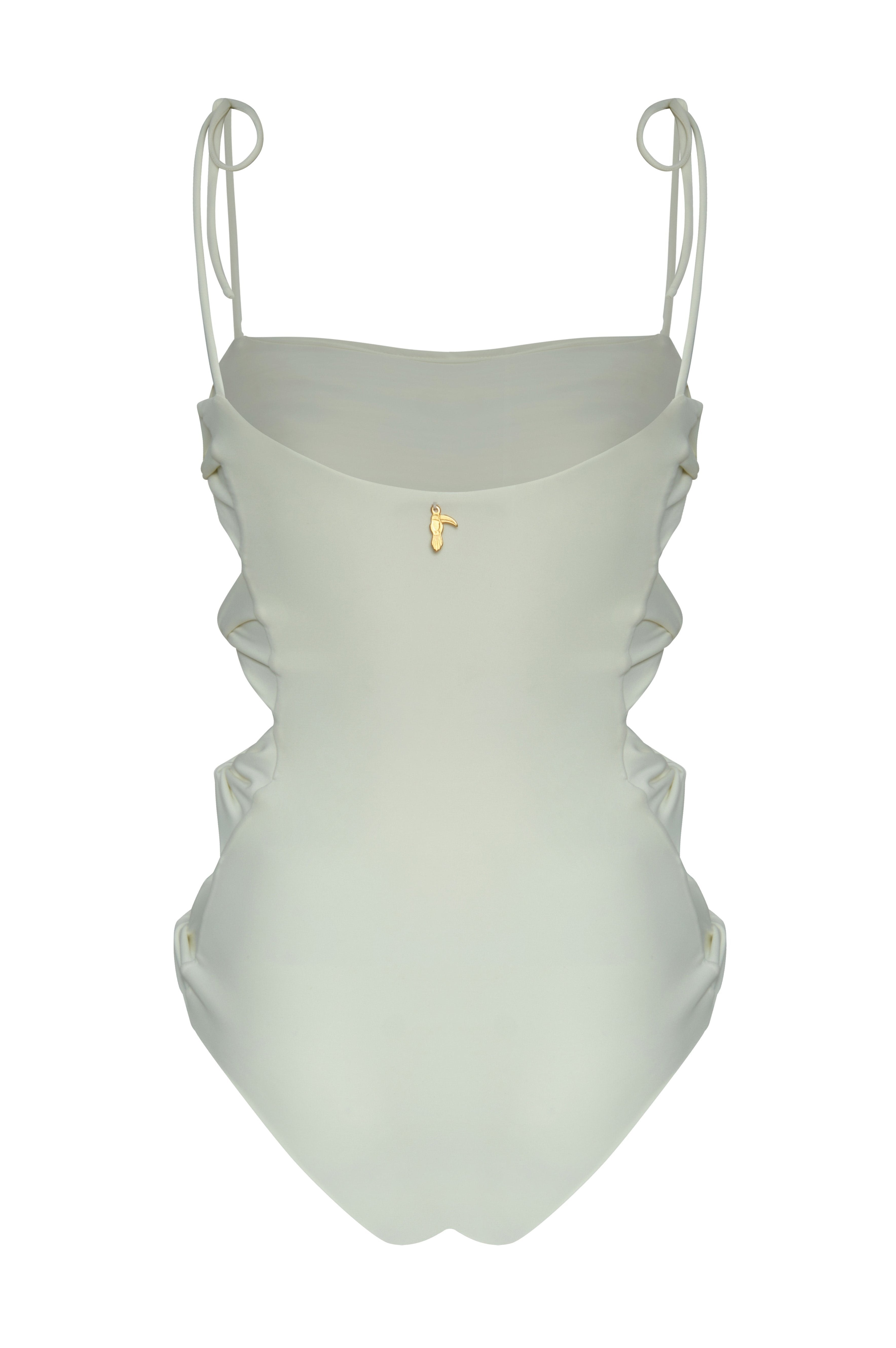 Tejada Pleated One Piece / Ivory