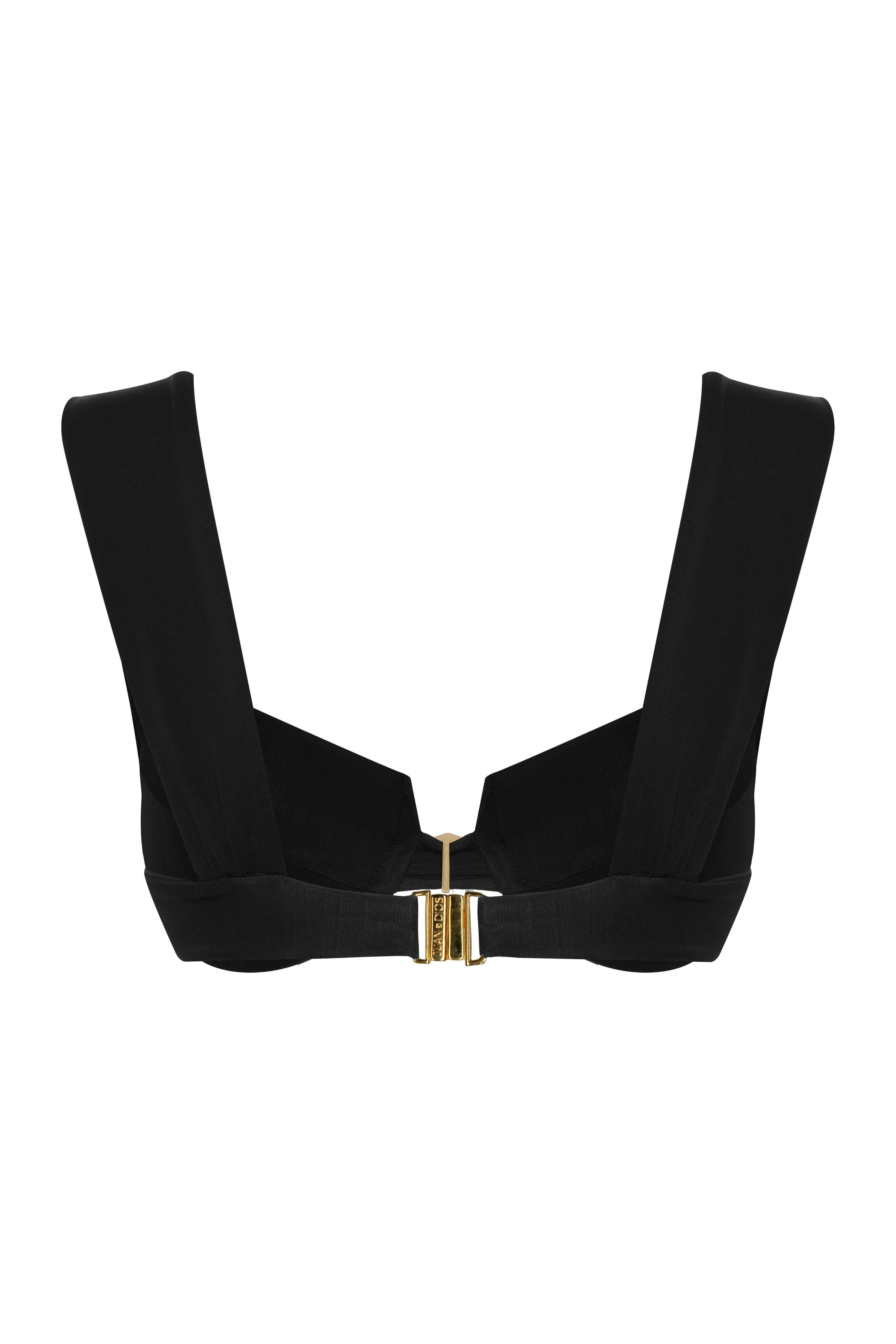 Sabina Top / Black - Ivory
