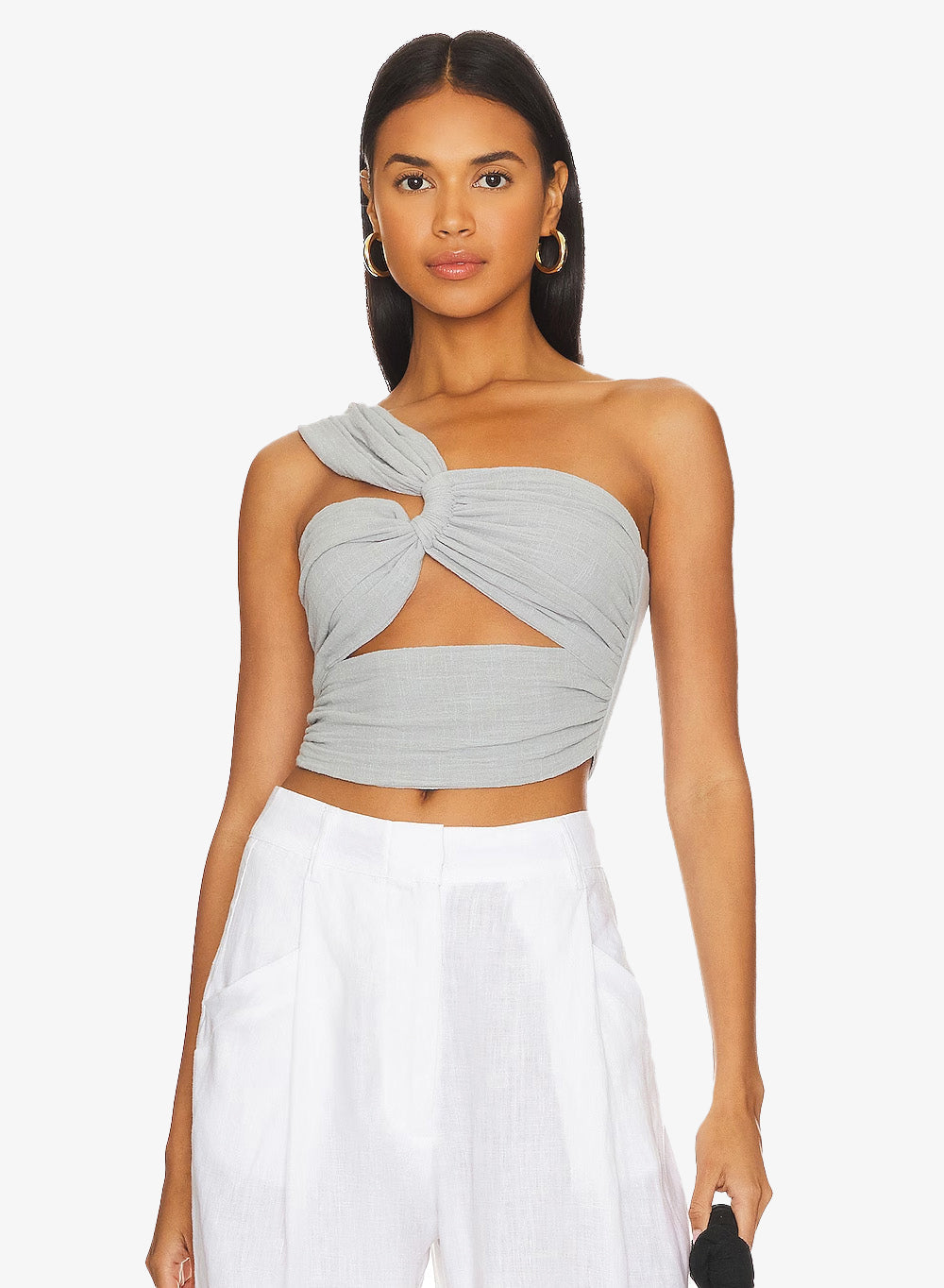 Harlow Top (Dusty Blue)