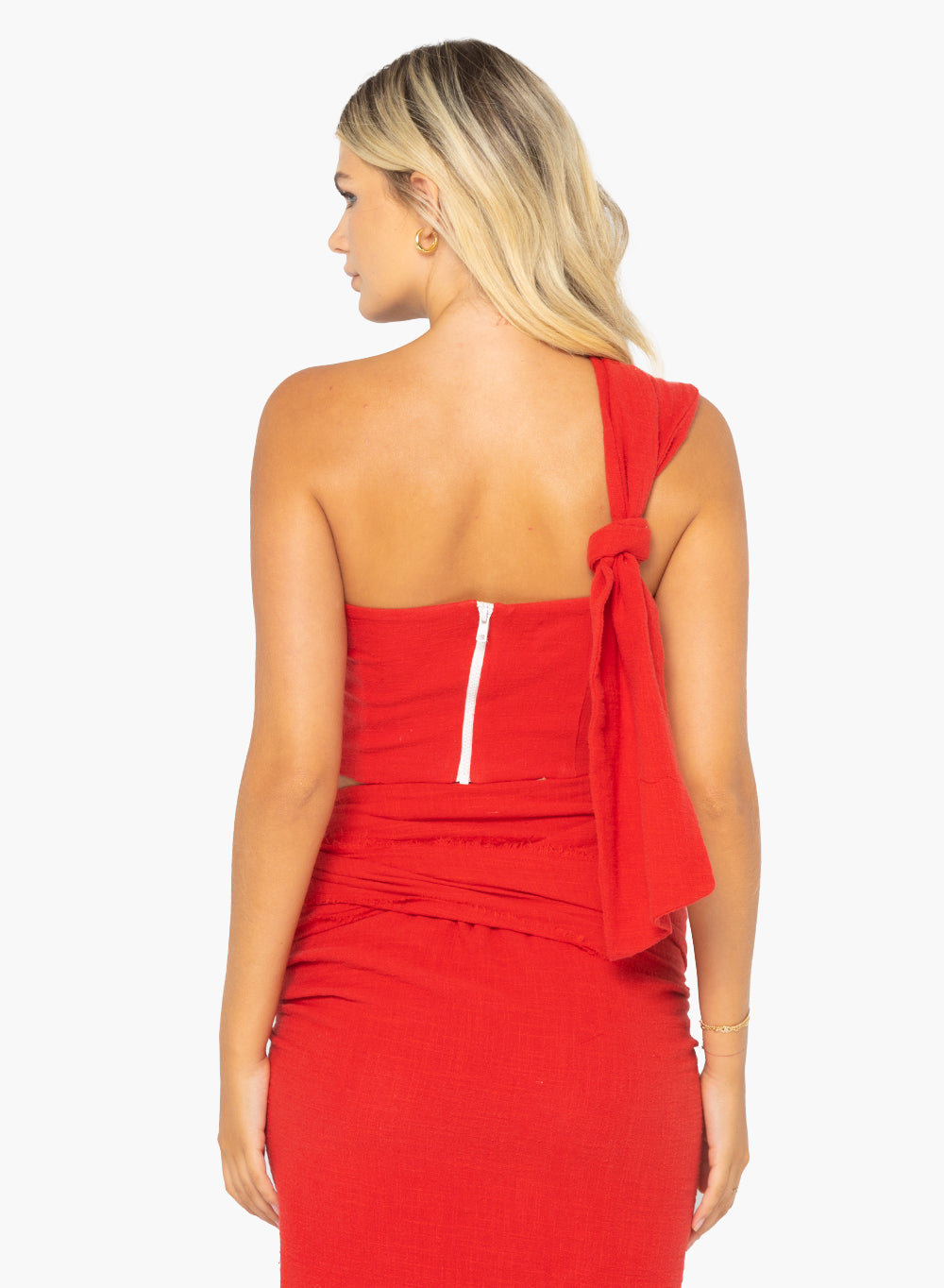 Harlow Top (Brick Red)