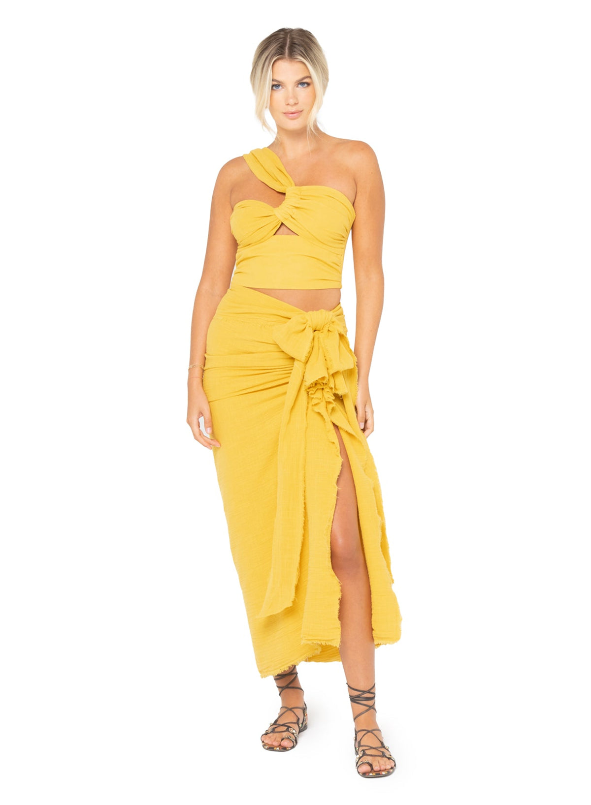 Zarah Skirt (Cartreuse)