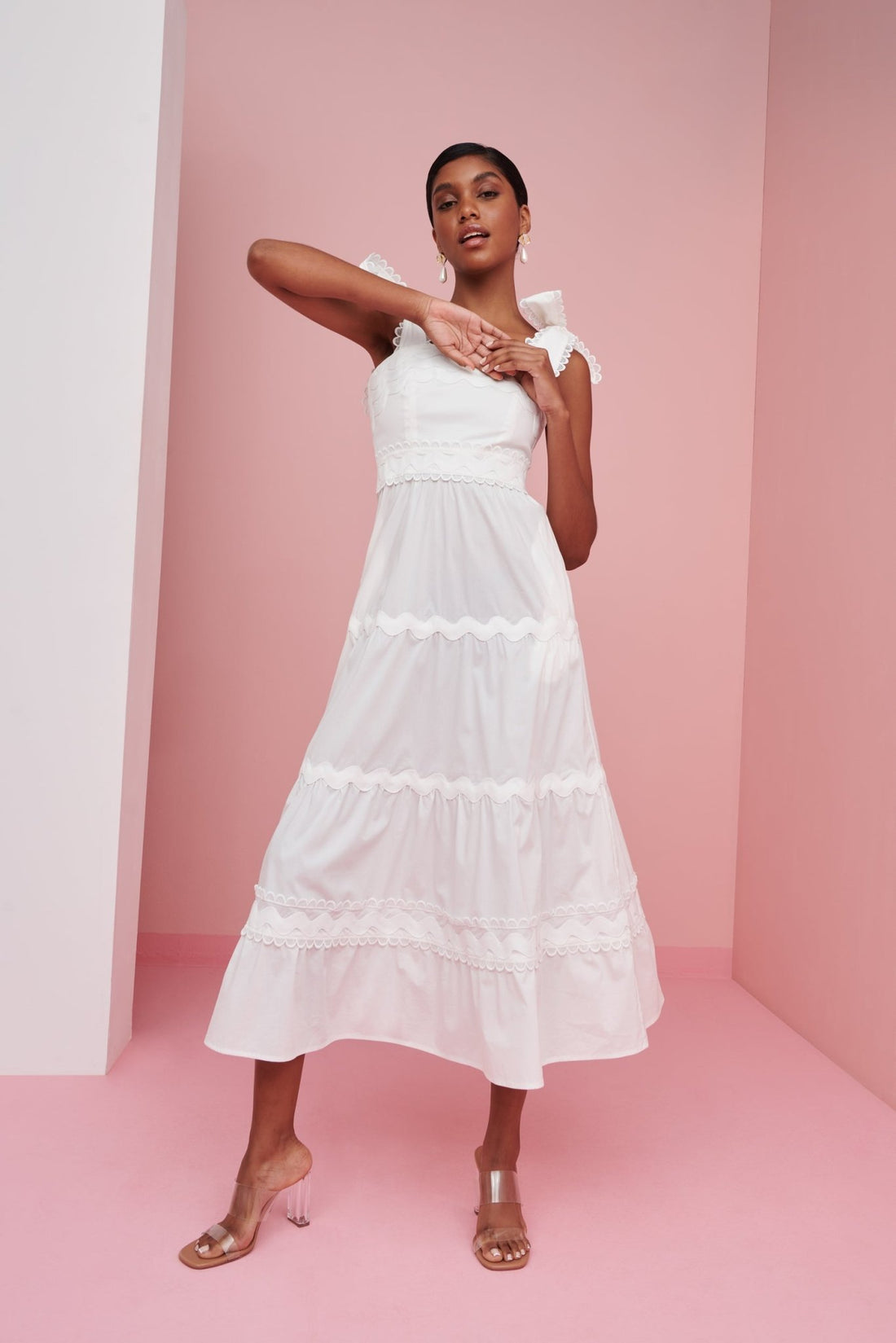 Jade Dress | White