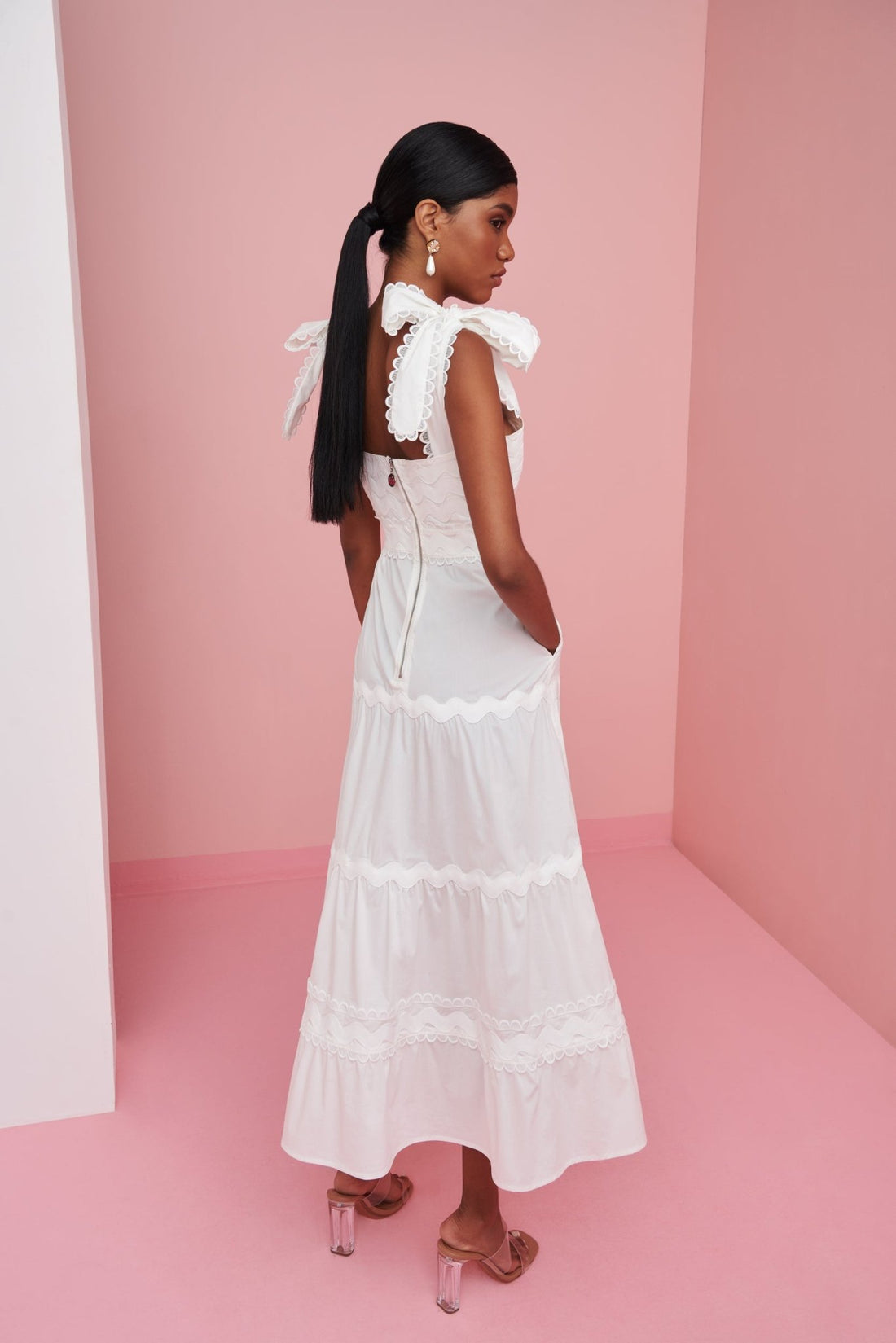 Jade Dress | White