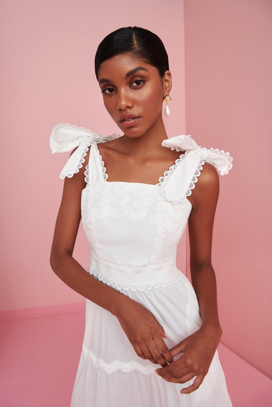 Jade Dress | White