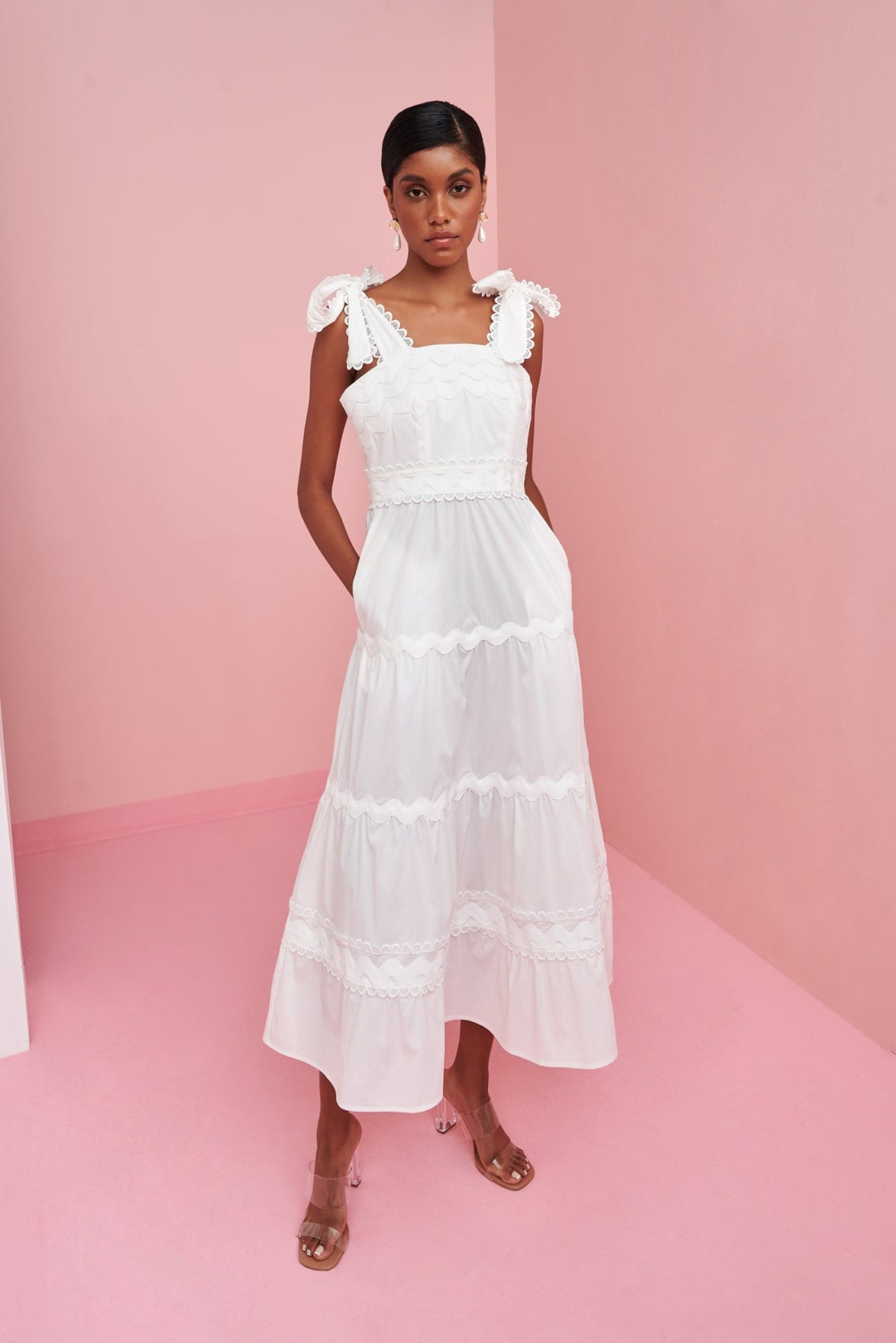 Jade Dress | White