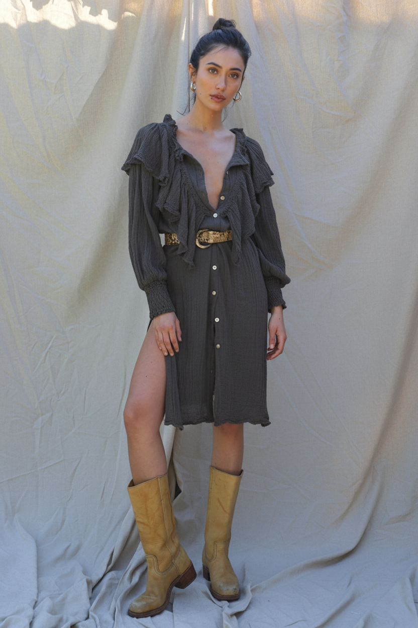 Alta Shirt Dress
