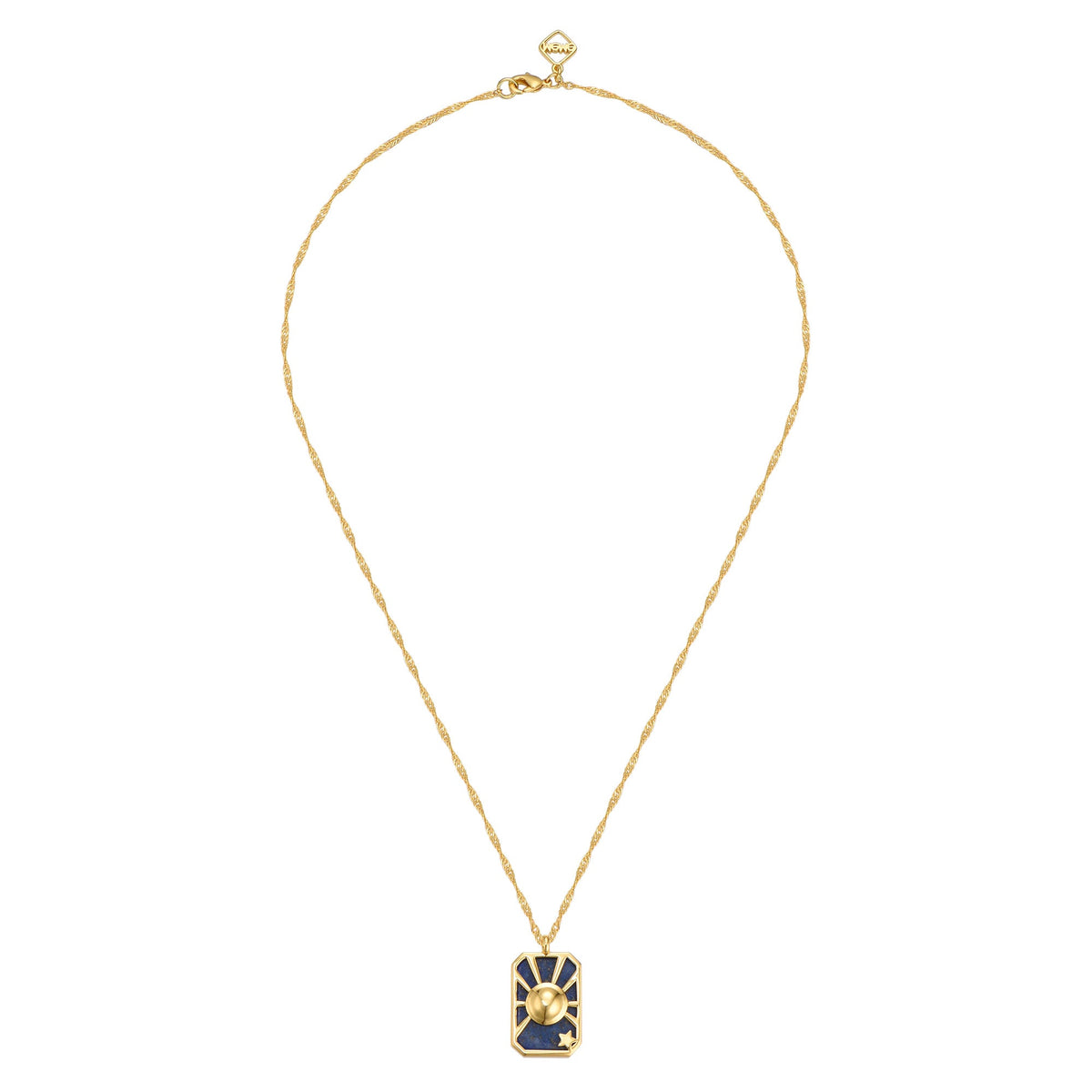 Blue Rising Necklace
